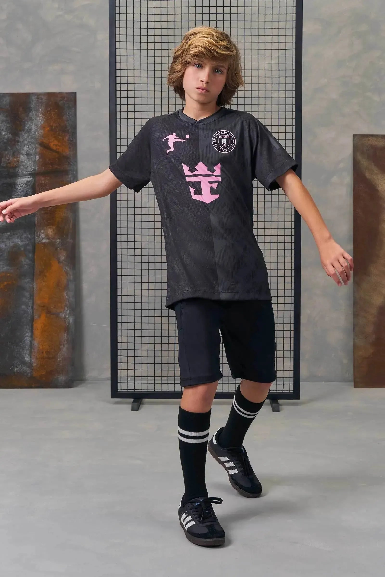 Camiseta em Malha Dry Sports 96371 Johnny Fox Teen Menino
