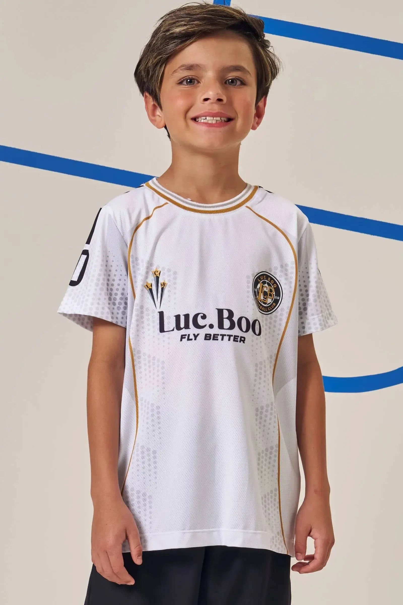 Camiseta em Malha Dry Yuki 96732 LucBoo Infantil Menino