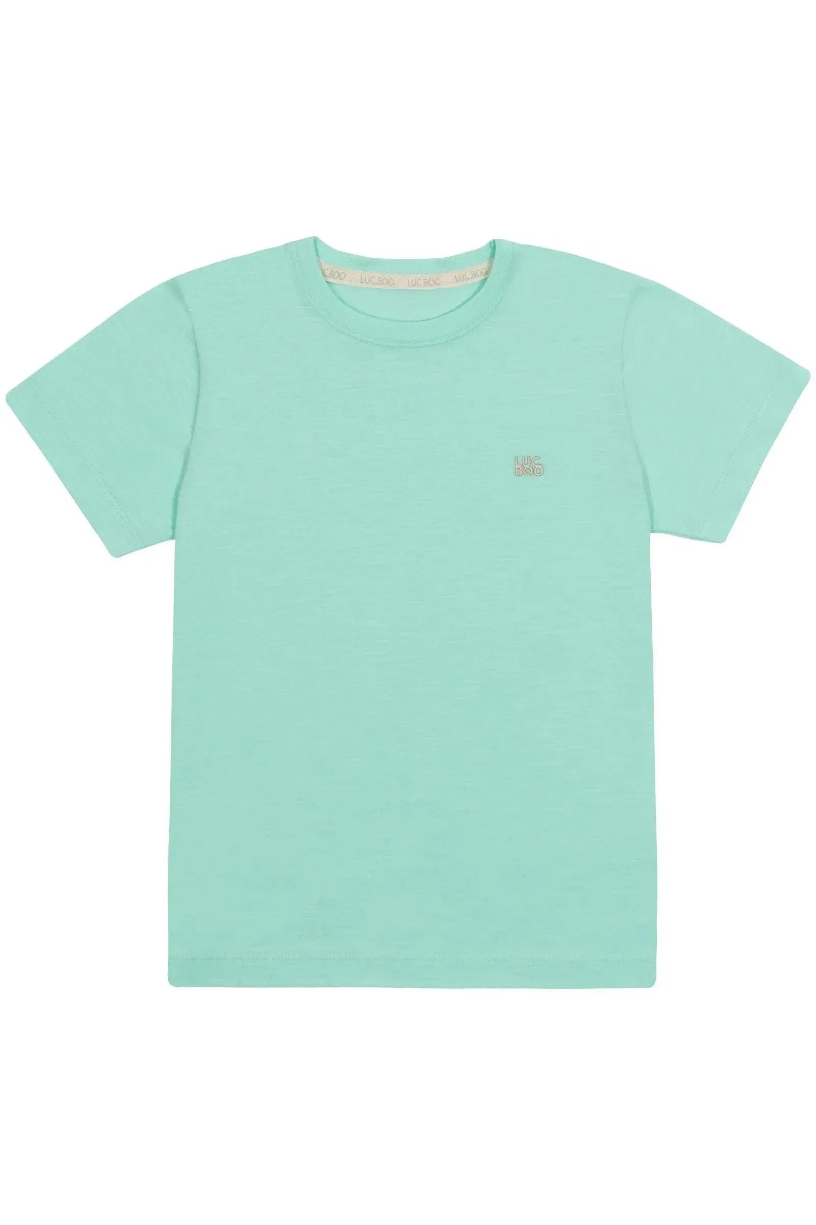 Camiseta em Malha Flamê 86546 LucBoo Infantil Menino