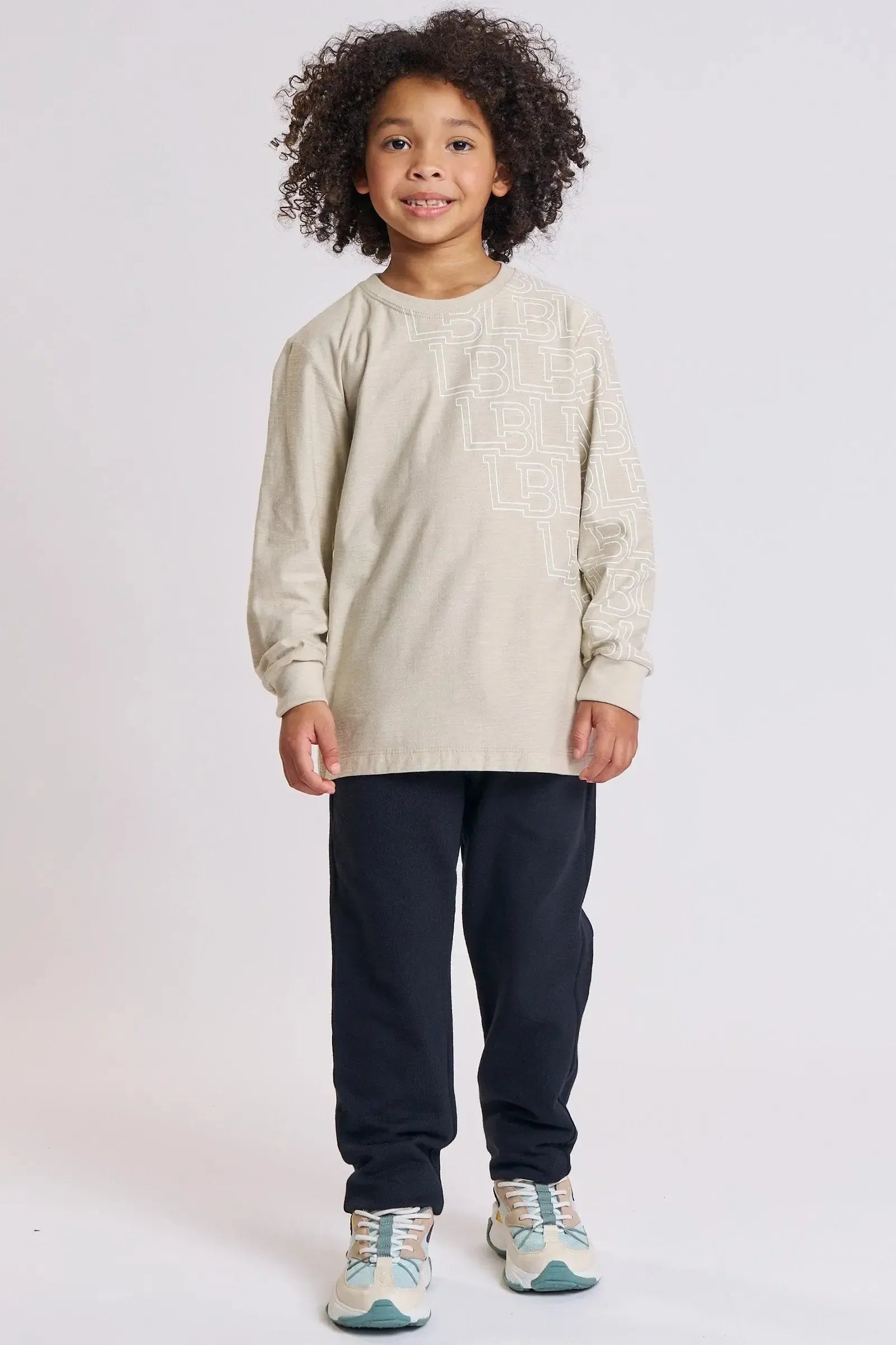 Camiseta em Malha Flamê 89362 LucBoo Infantil Menino