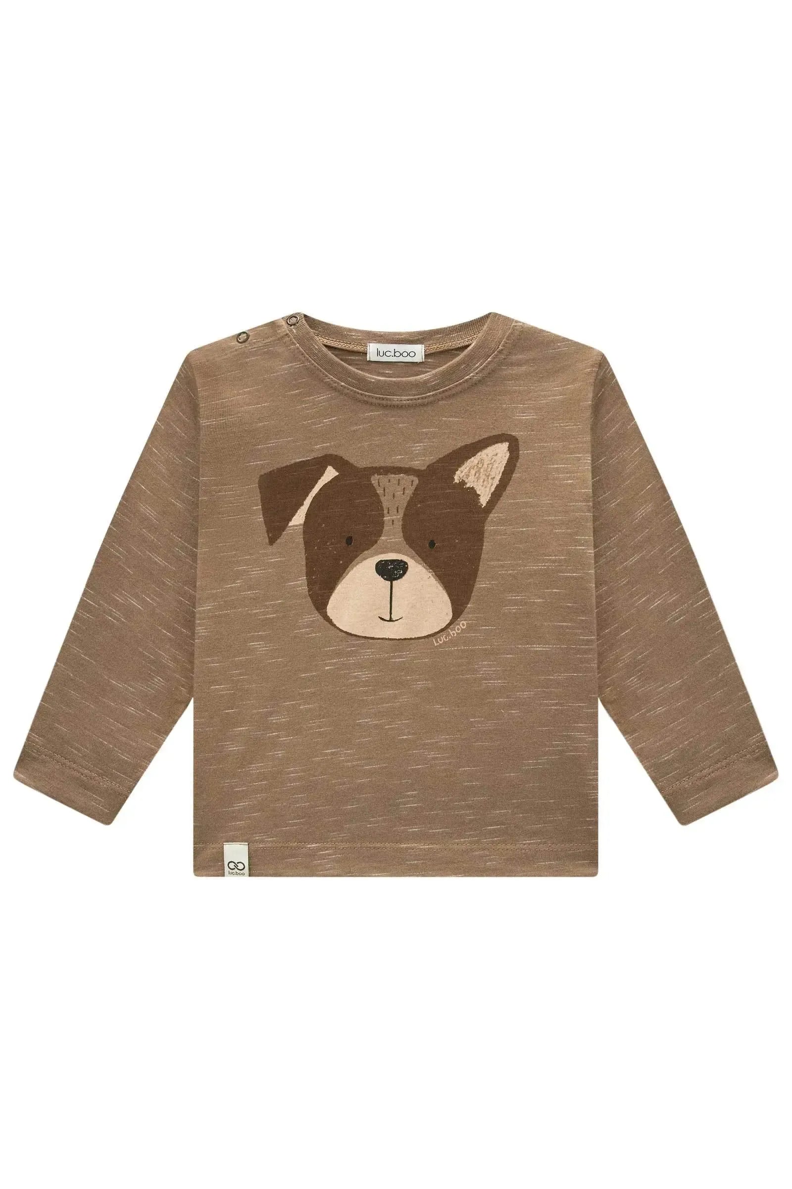 Camiseta em Malha Jet 90182 LucBoo Bebê Menino