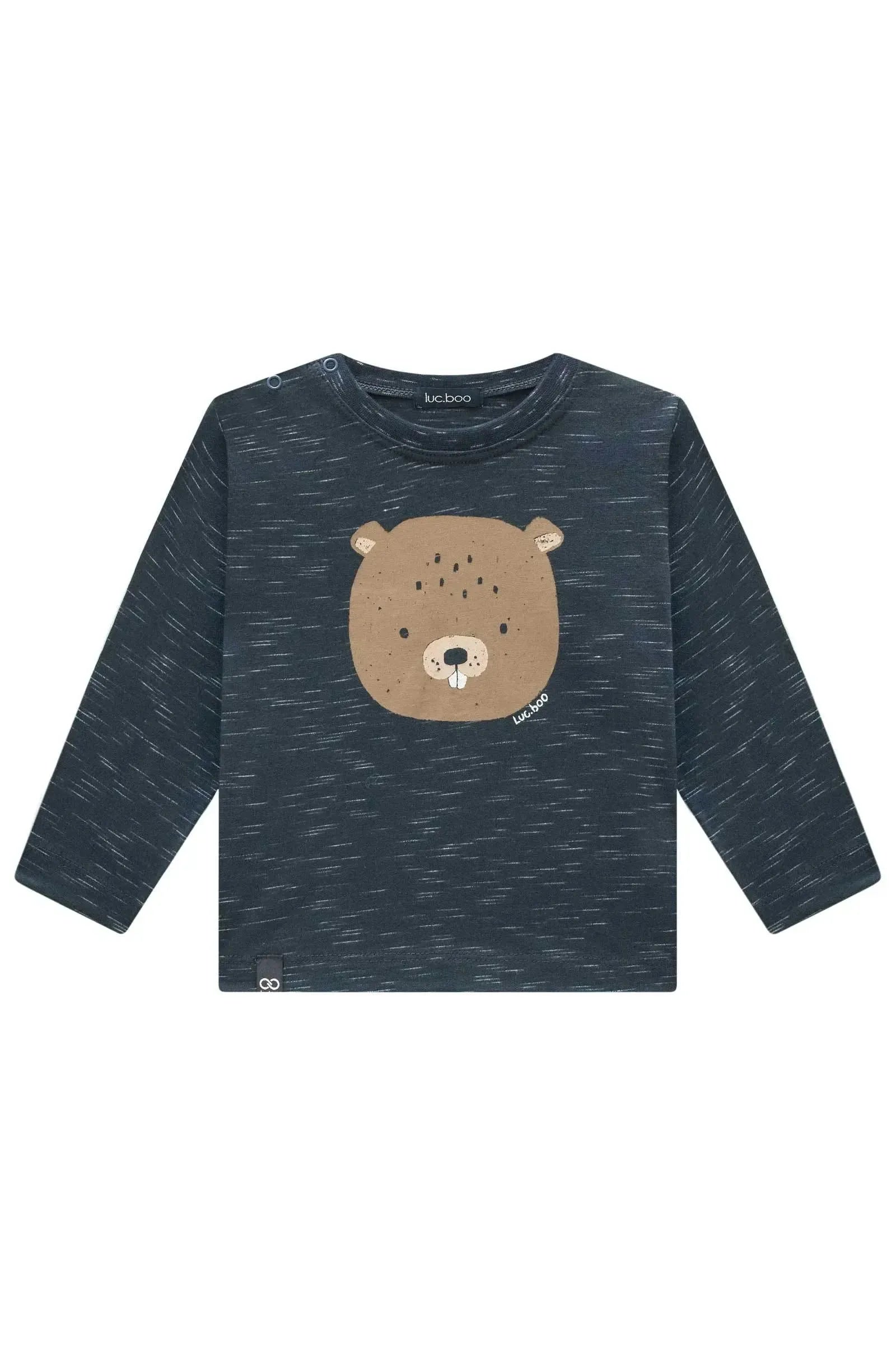 Camiseta em Malha Jet 90182 LucBoo Bebê Menino