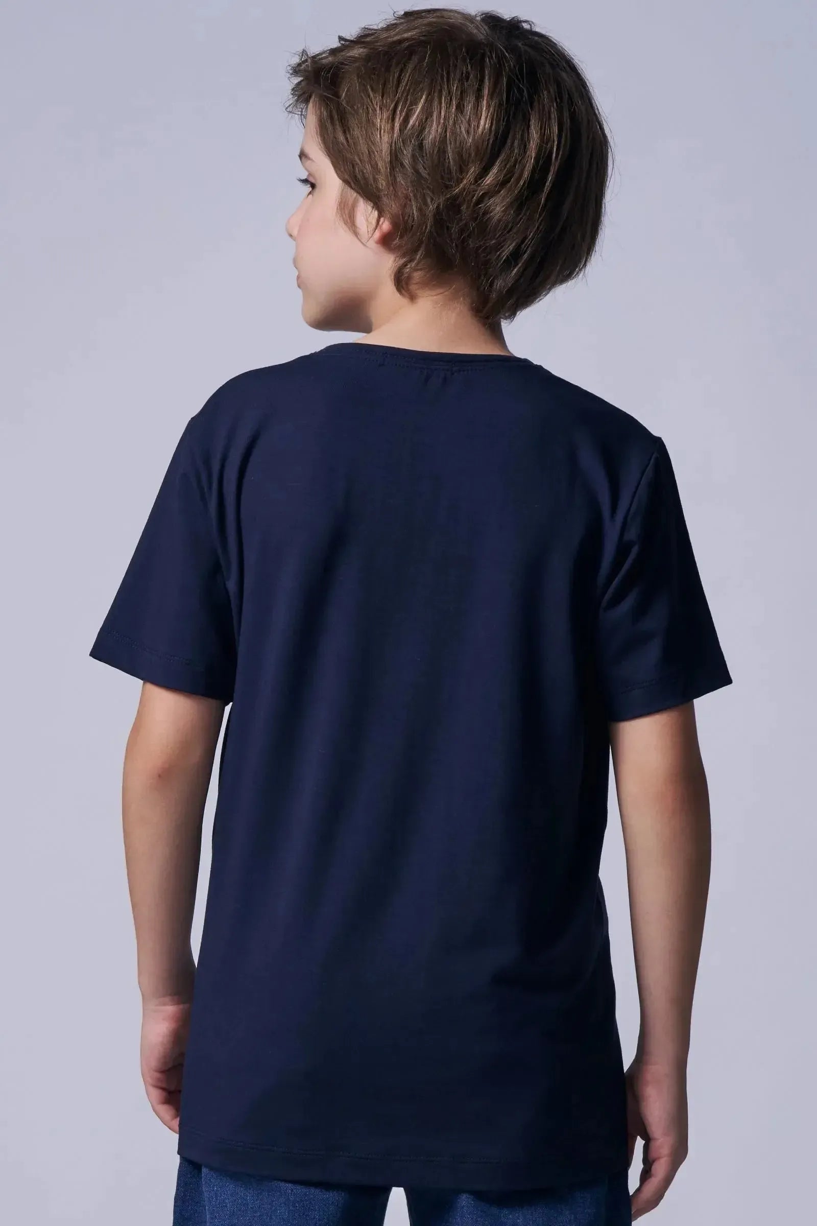 Camiseta em Malha Modal com Elastano 96017 Johnny Fox Teen Menino