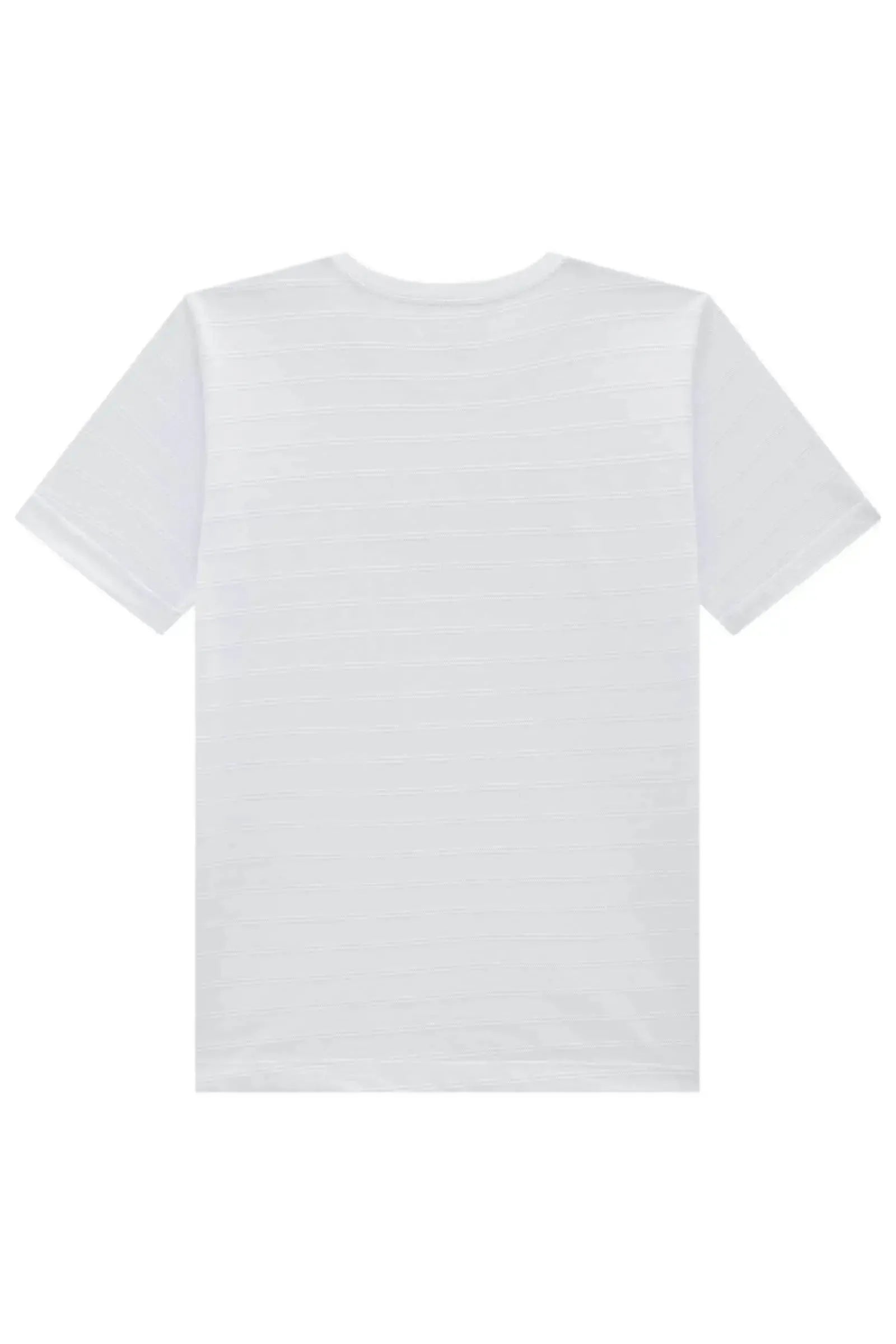 Camiseta em Malha Relevo 96387 Johnny Fox Teen Menino