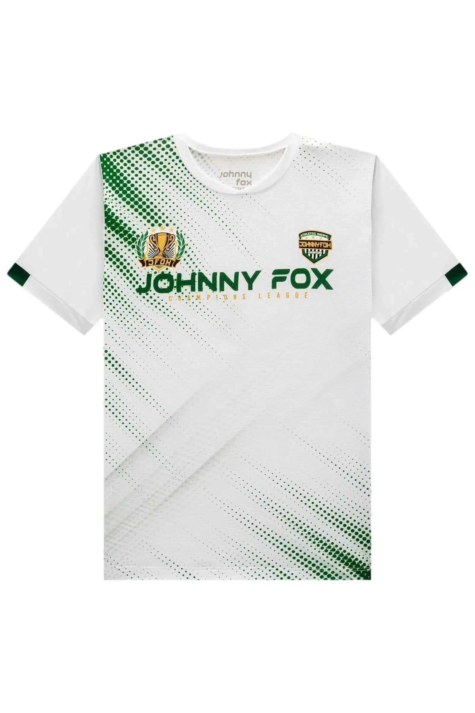 Camiseta em Malha Space Green 85680 Johnny Fox Teen Menino