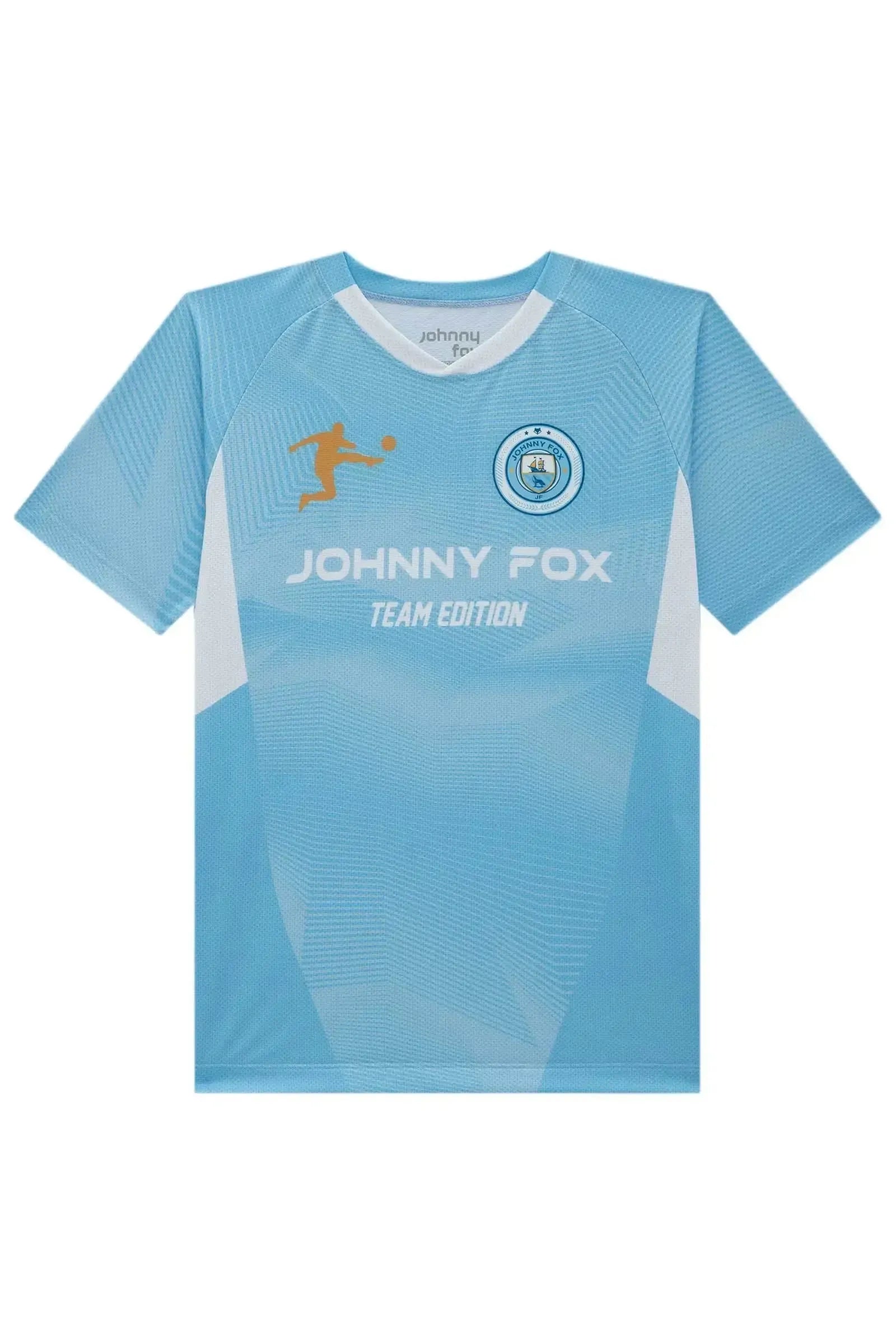 Camiseta em Malha Space Green 96370 Johnny Fox Teen Menino