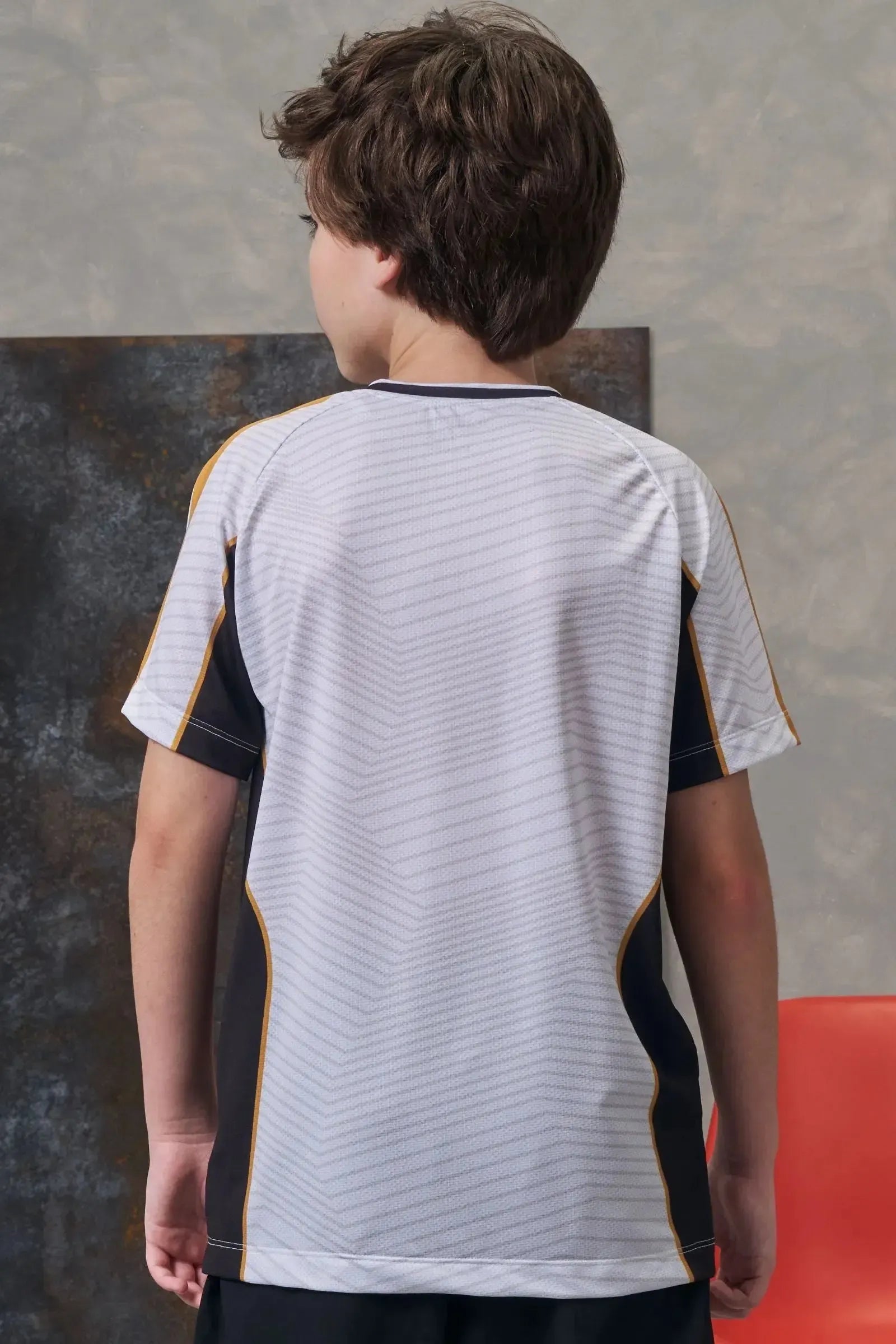 Camiseta em Malha Space Green 96372 Johnny Fox Teen Menino