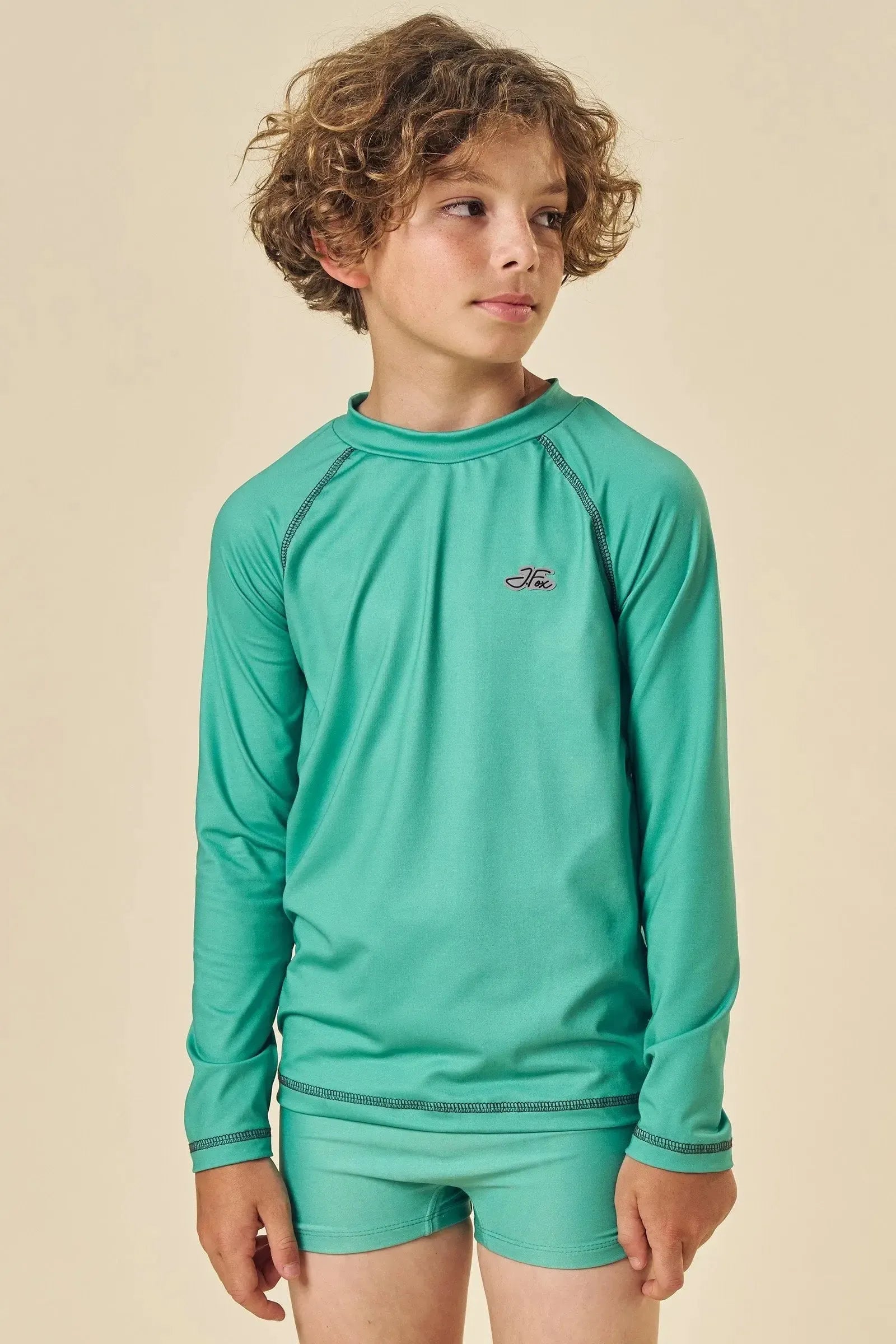 Camiseta em Malha Uv Dry com Proteção UV 50+ 84325 Johnny Fox Teen Menino