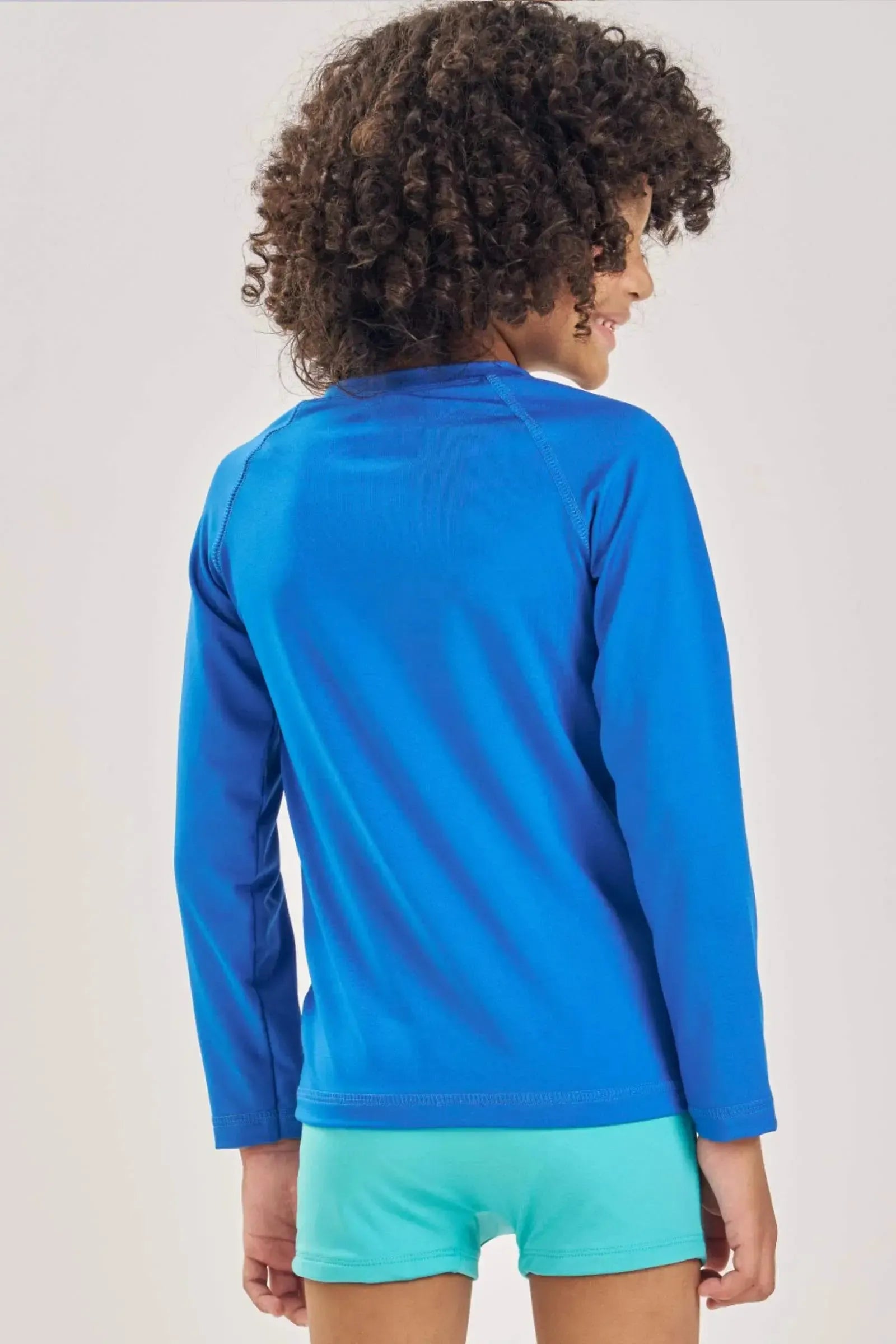 Camiseta em Malha UV Dry com Proteção UV 50+ 87521 LucBoo Infantil Menino