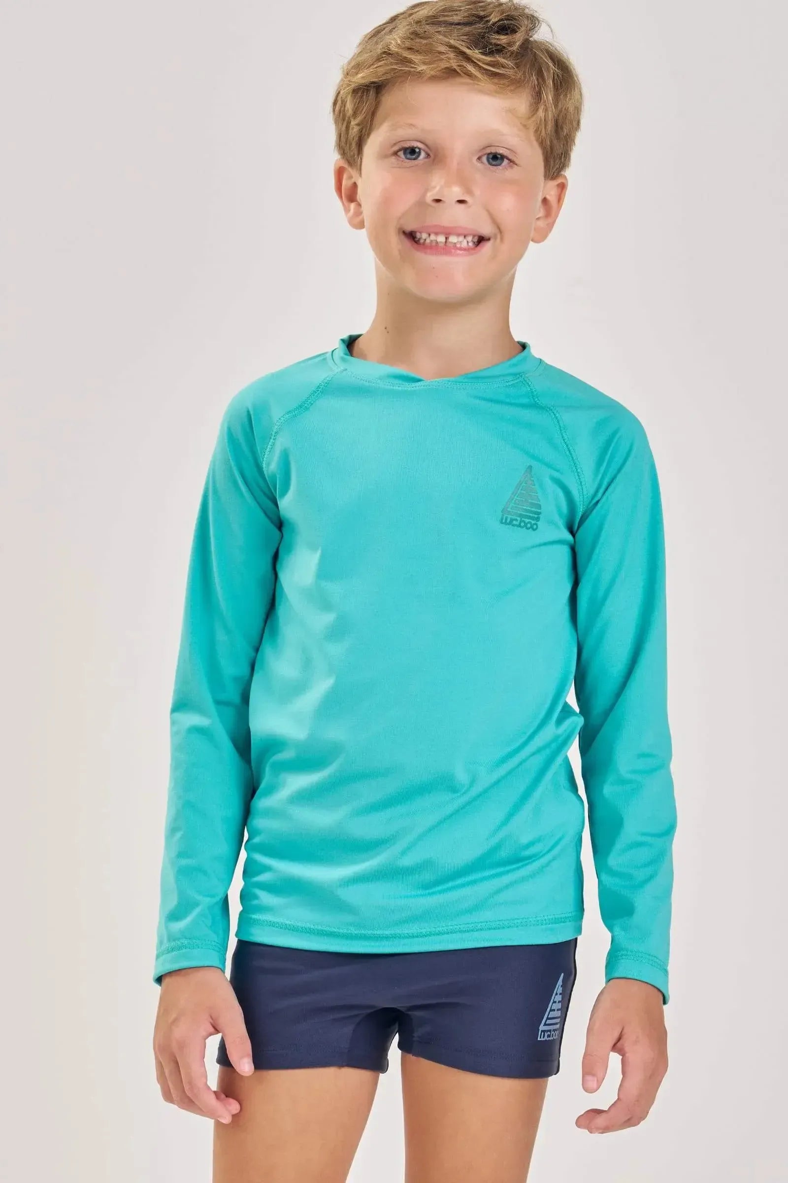 Camiseta em Malha UV Dry com Proteção UV 50+ 87521 LucBoo Infantil Menino