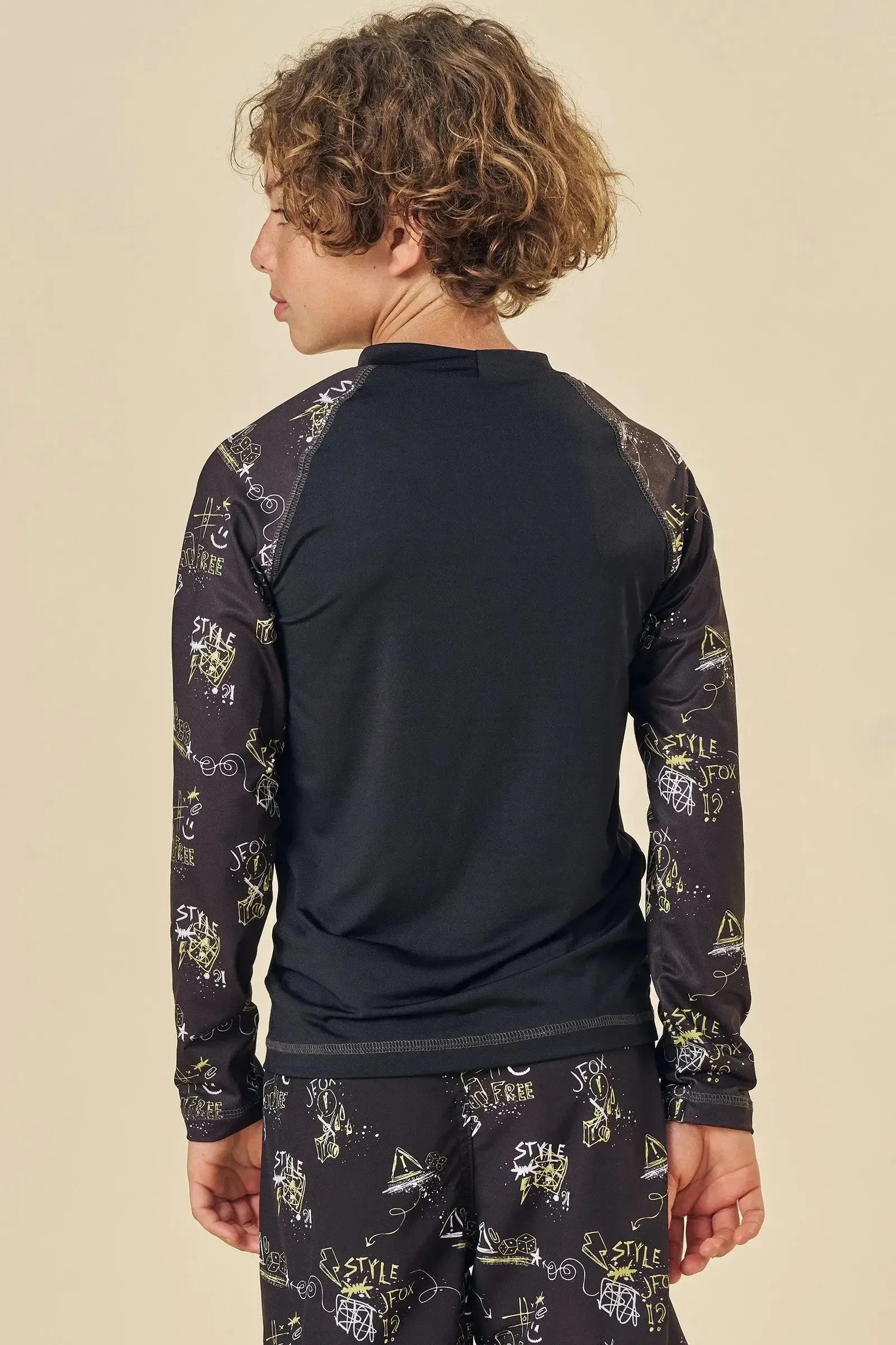 Camiseta em Malha UV Dry com Proteção UV50+ 85333 Johnny Fox Teen Menino