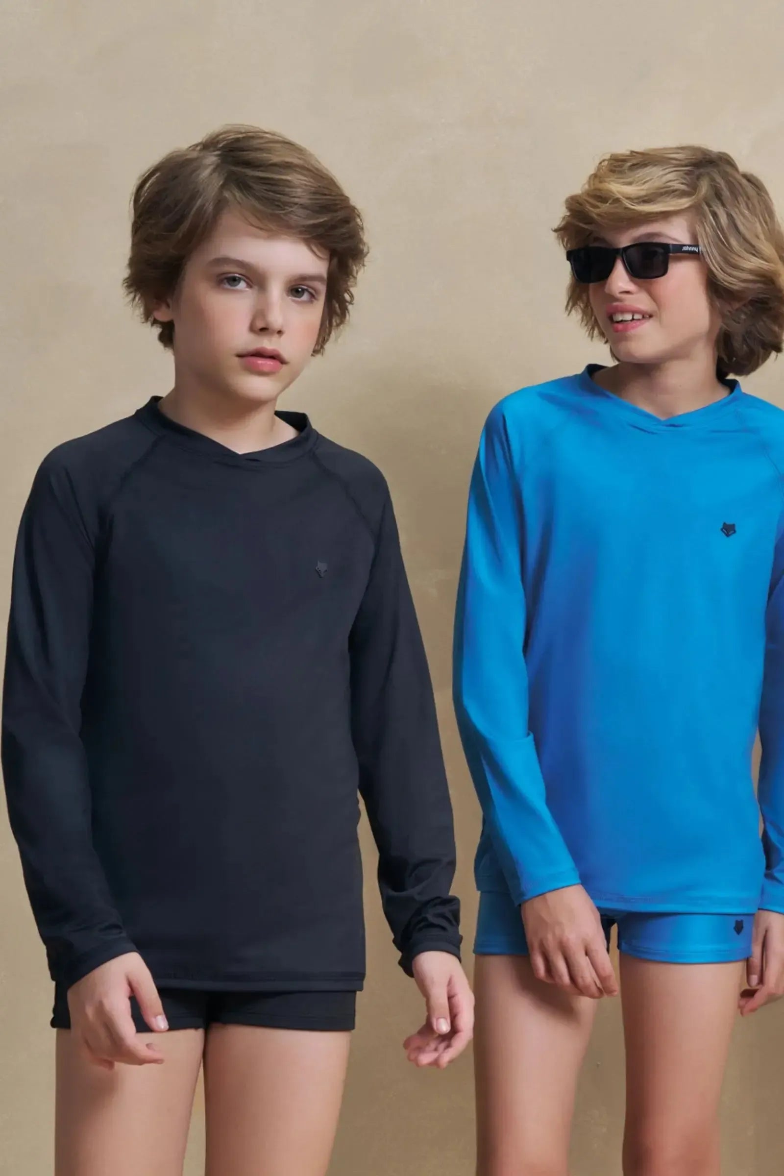 Camiseta em Malha Uv Dry com Proteção UV50+ 95743 Johnny Fox Teen Menino