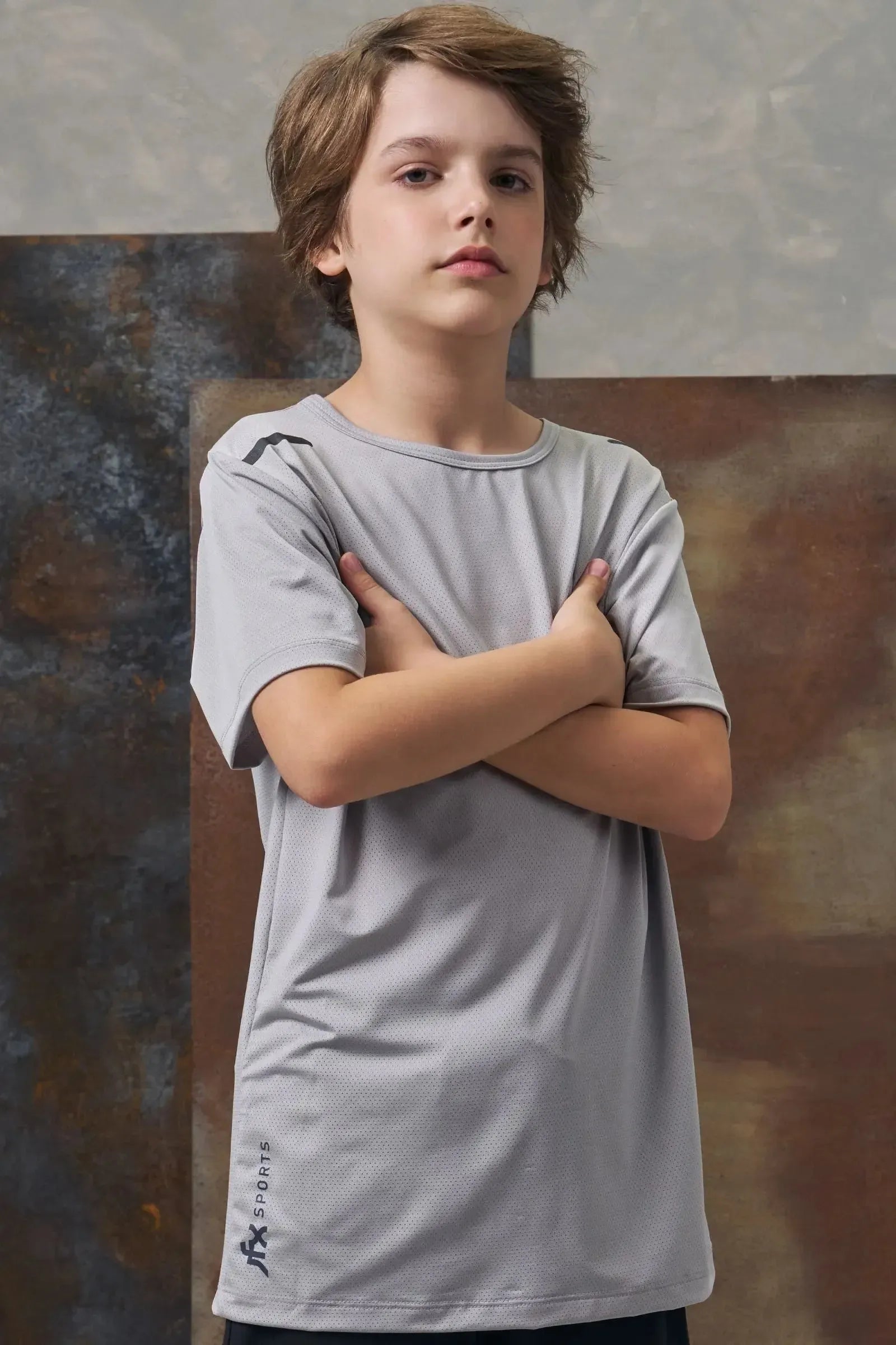 Camiseta em Malha Yuki com Elastano 96010 Johnny Fox Teen Menino