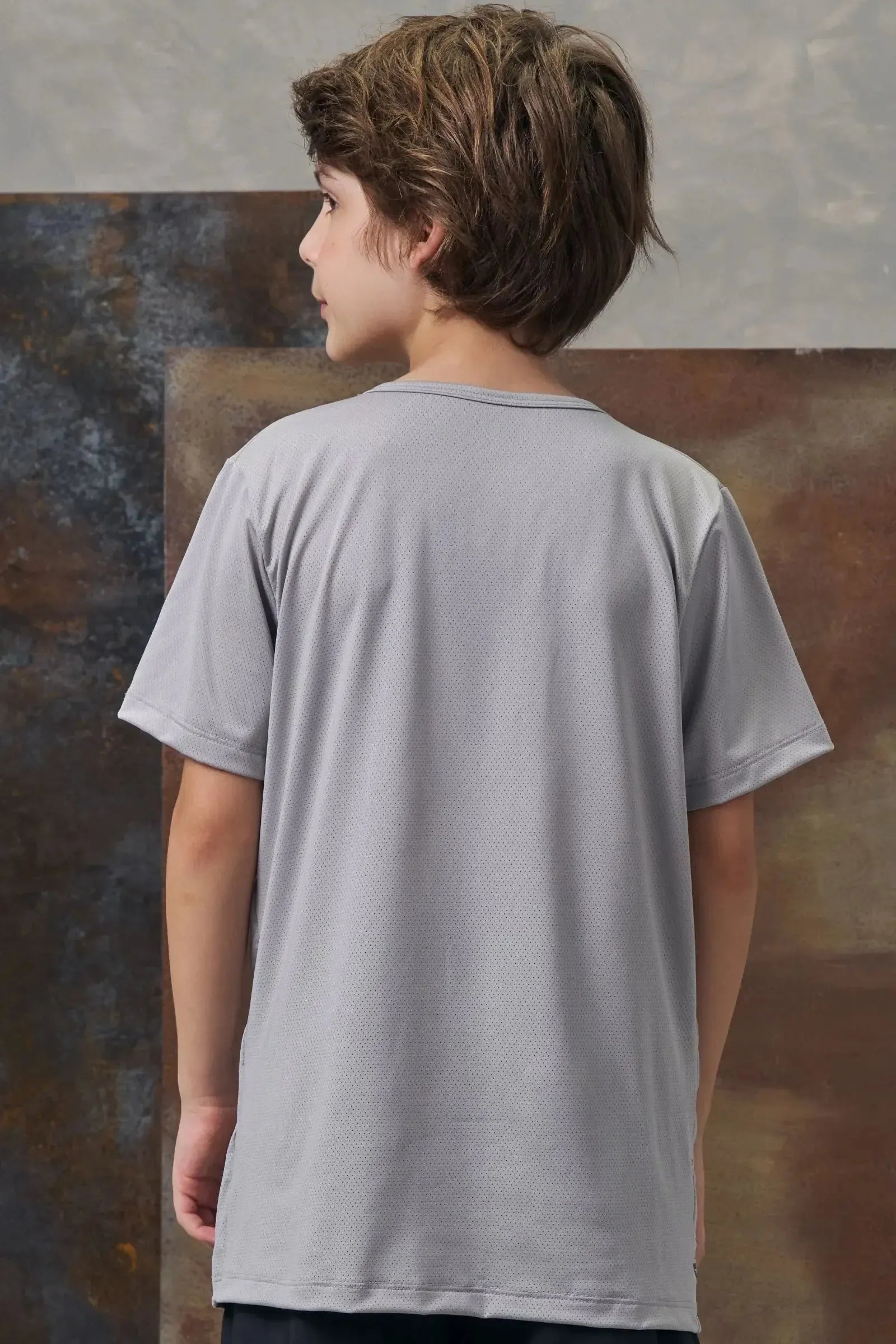 Camiseta em Malha Yuki com Elastano 96010 Johnny Fox Teen Menino