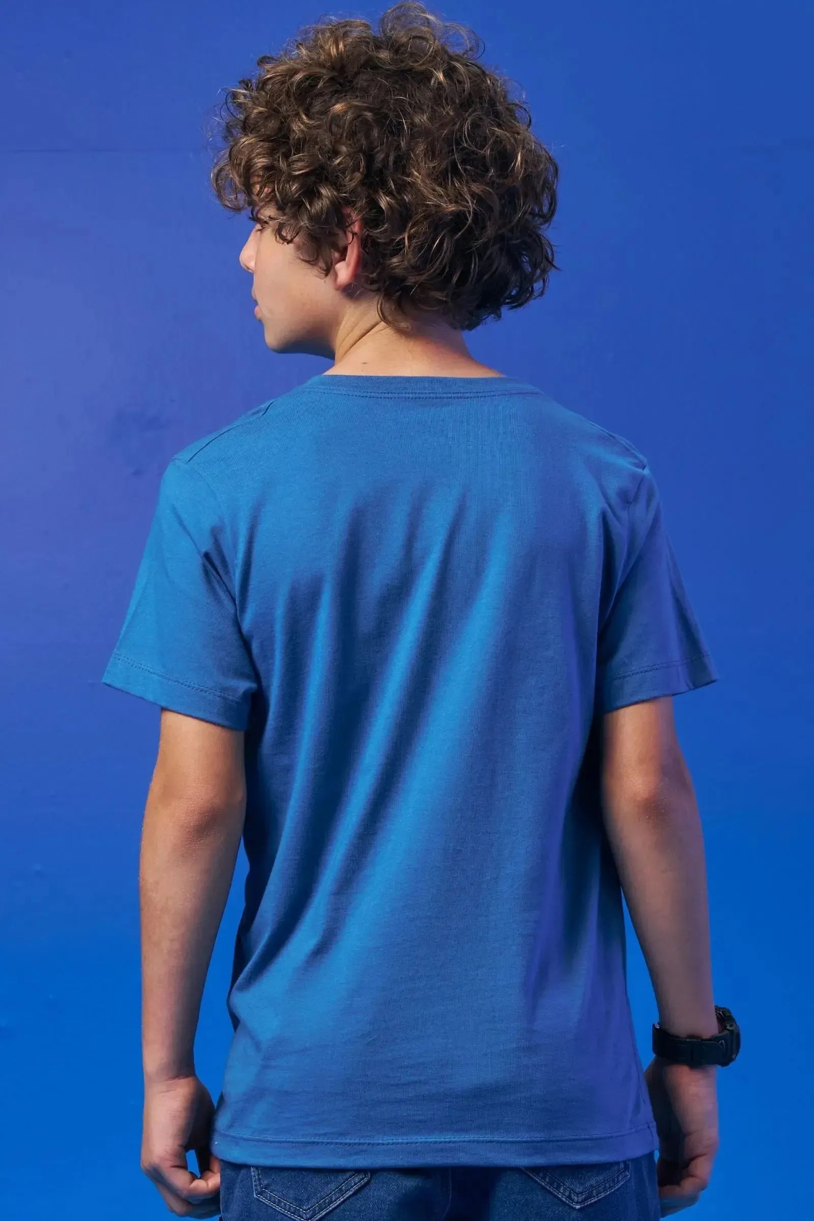 Camiseta em Meia Malha 94322 Johnny Fox Teen Menino