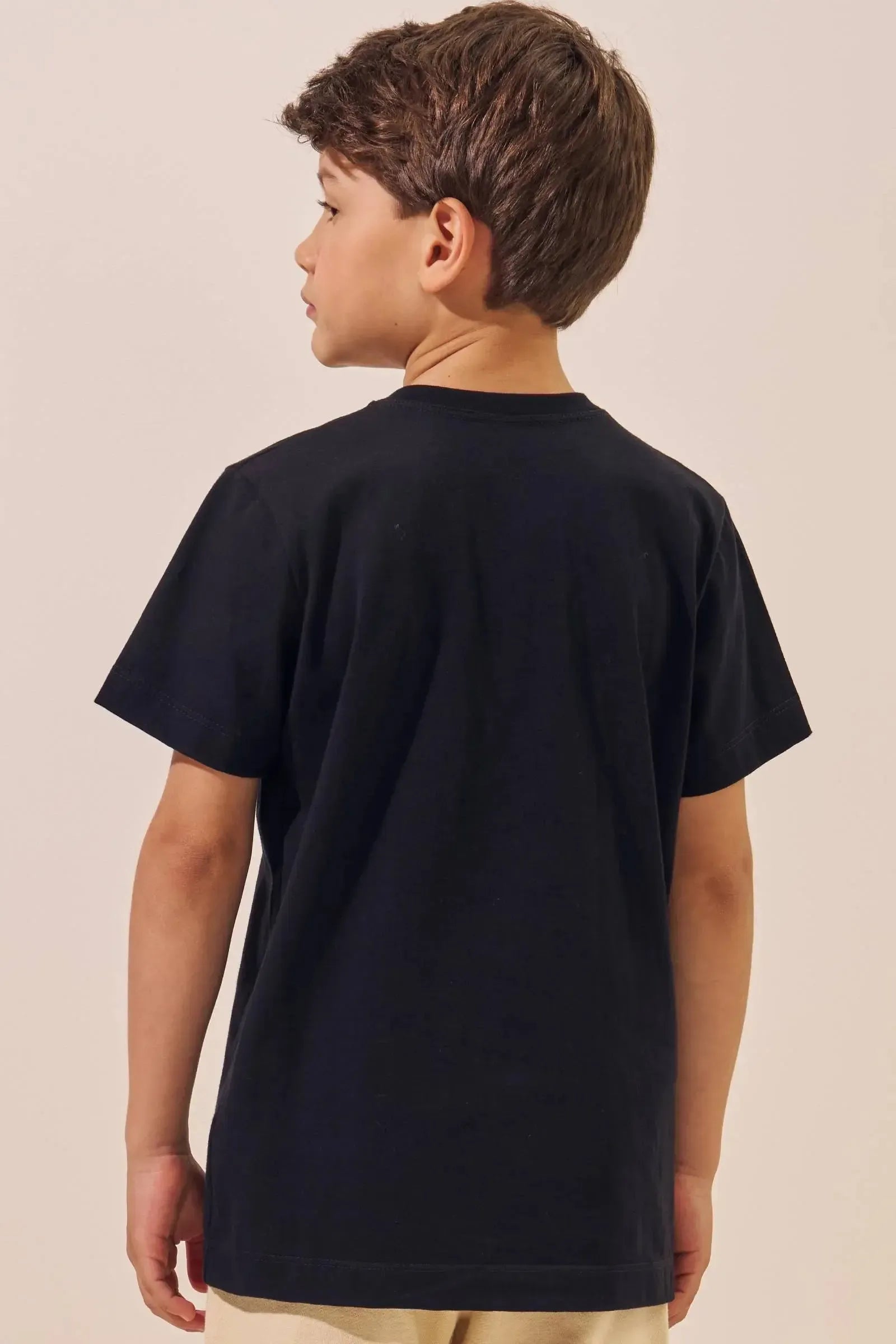 Camiseta em Meia Malha 96290 LucBoo Infantil Menino