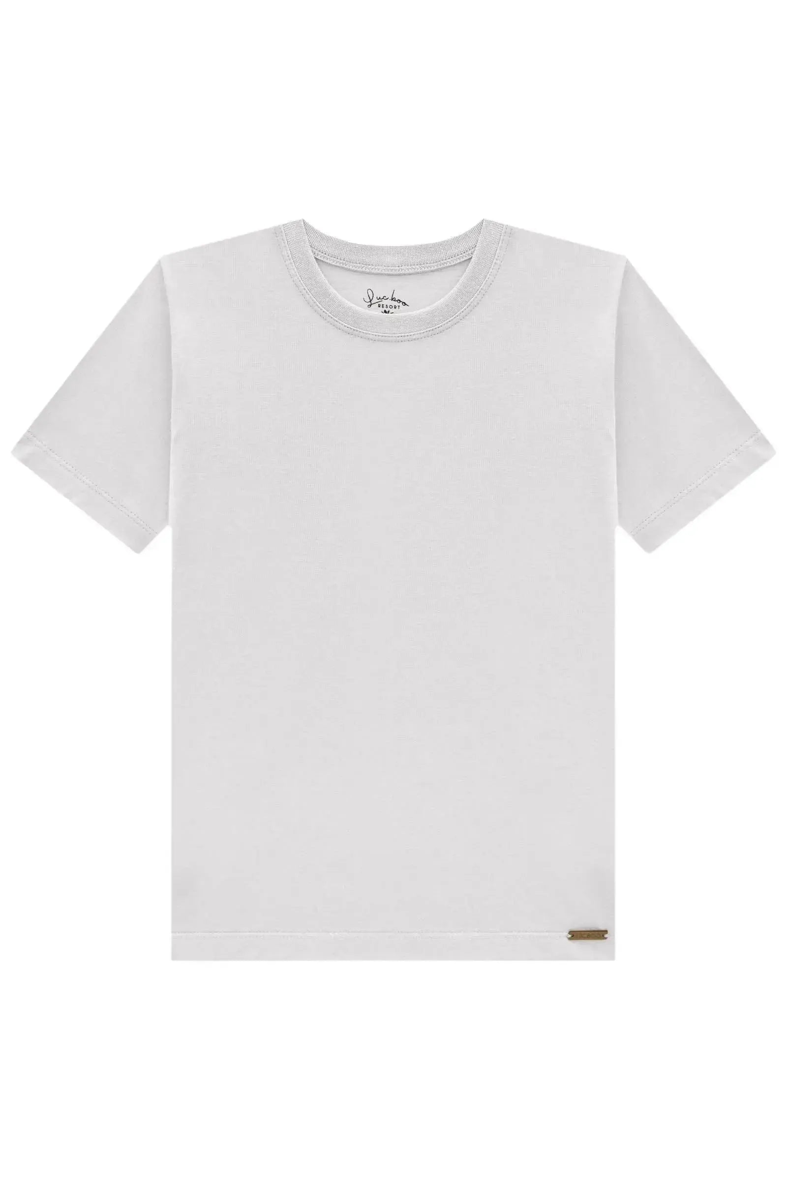 Camiseta em Meia Malha 83341 LucBoo Infantil Menino