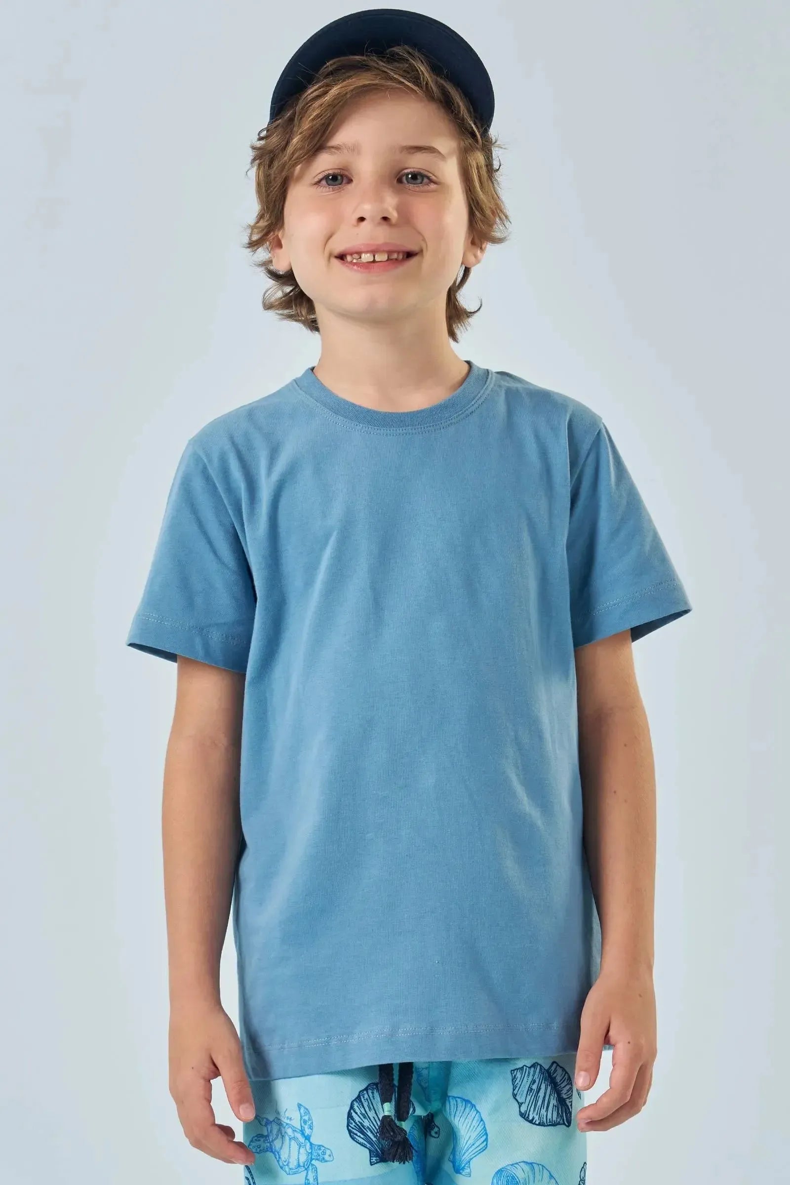Camiseta em Meia Malha 83341 LucBoo Infantil Menino
