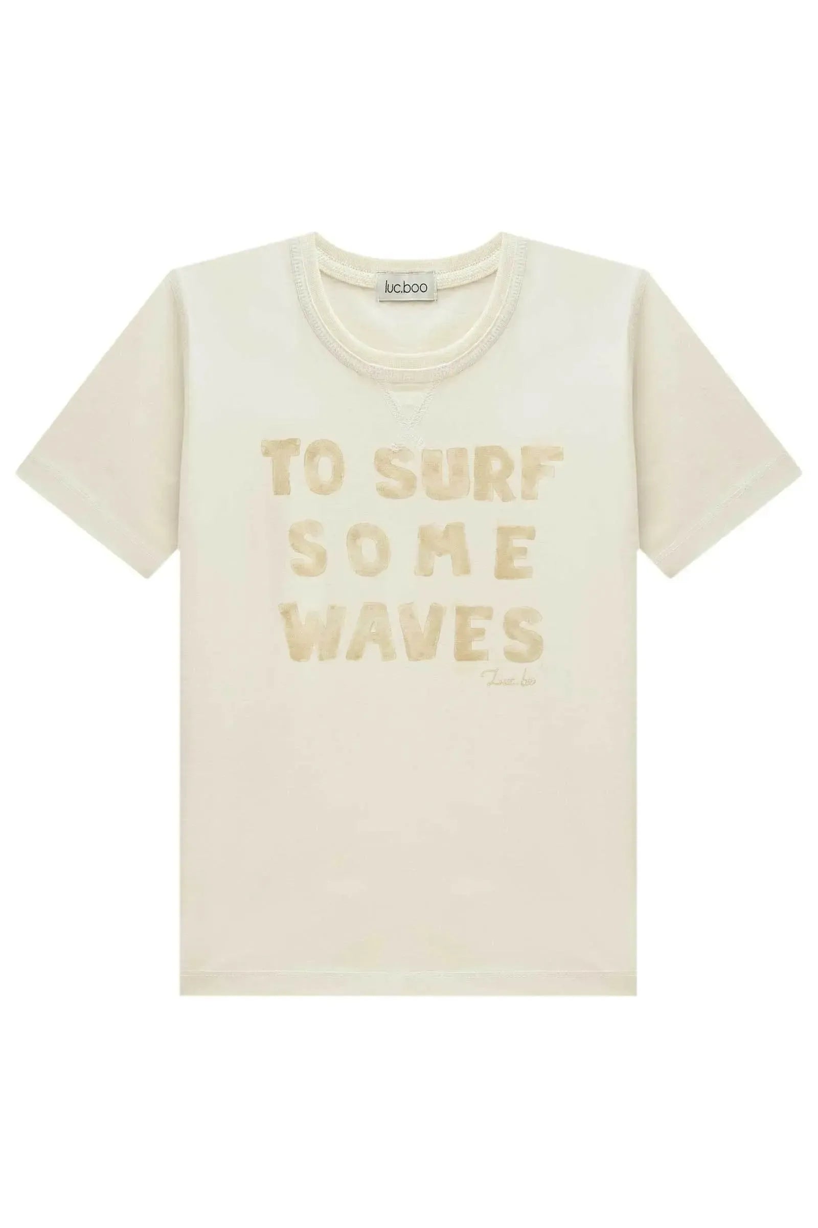Camiseta em Meia Malha 83342 LucBoo Infantil Menino