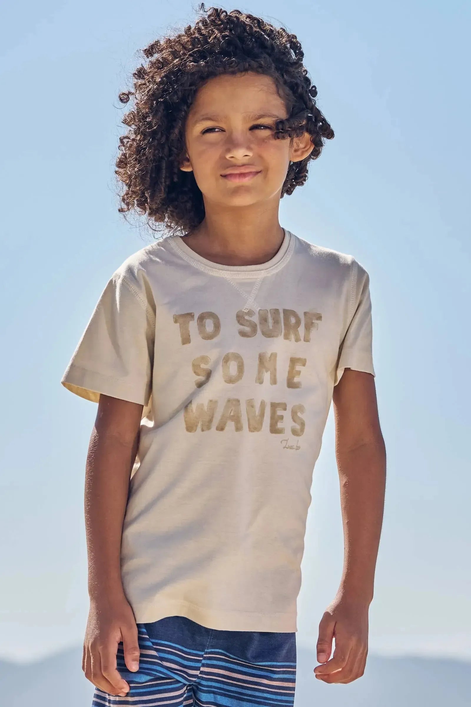 Camiseta em Meia Malha 83342 LucBoo Infantil Menino