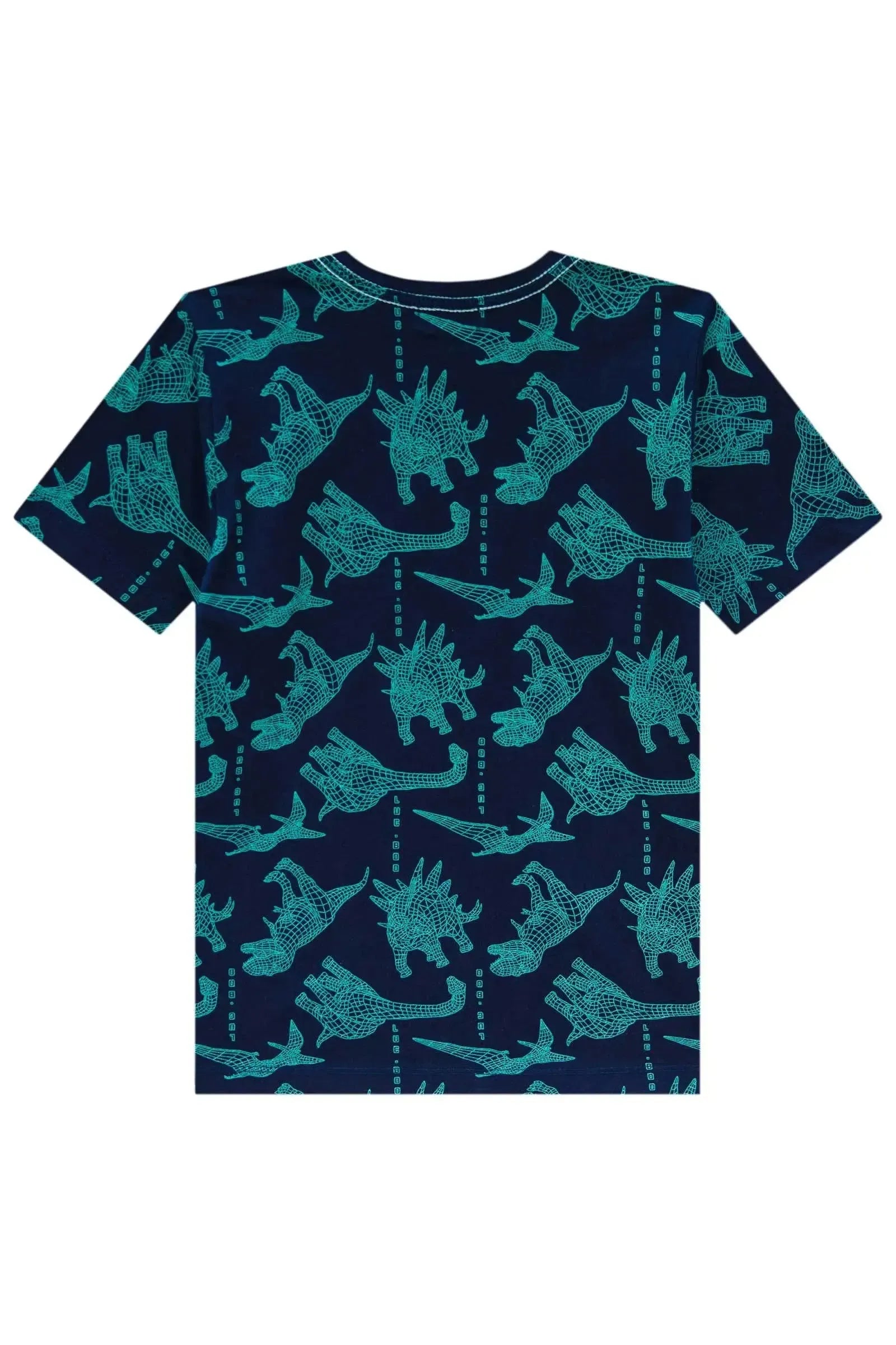 Camiseta em Meia Malha 83615 LucBoo Infantil Menino