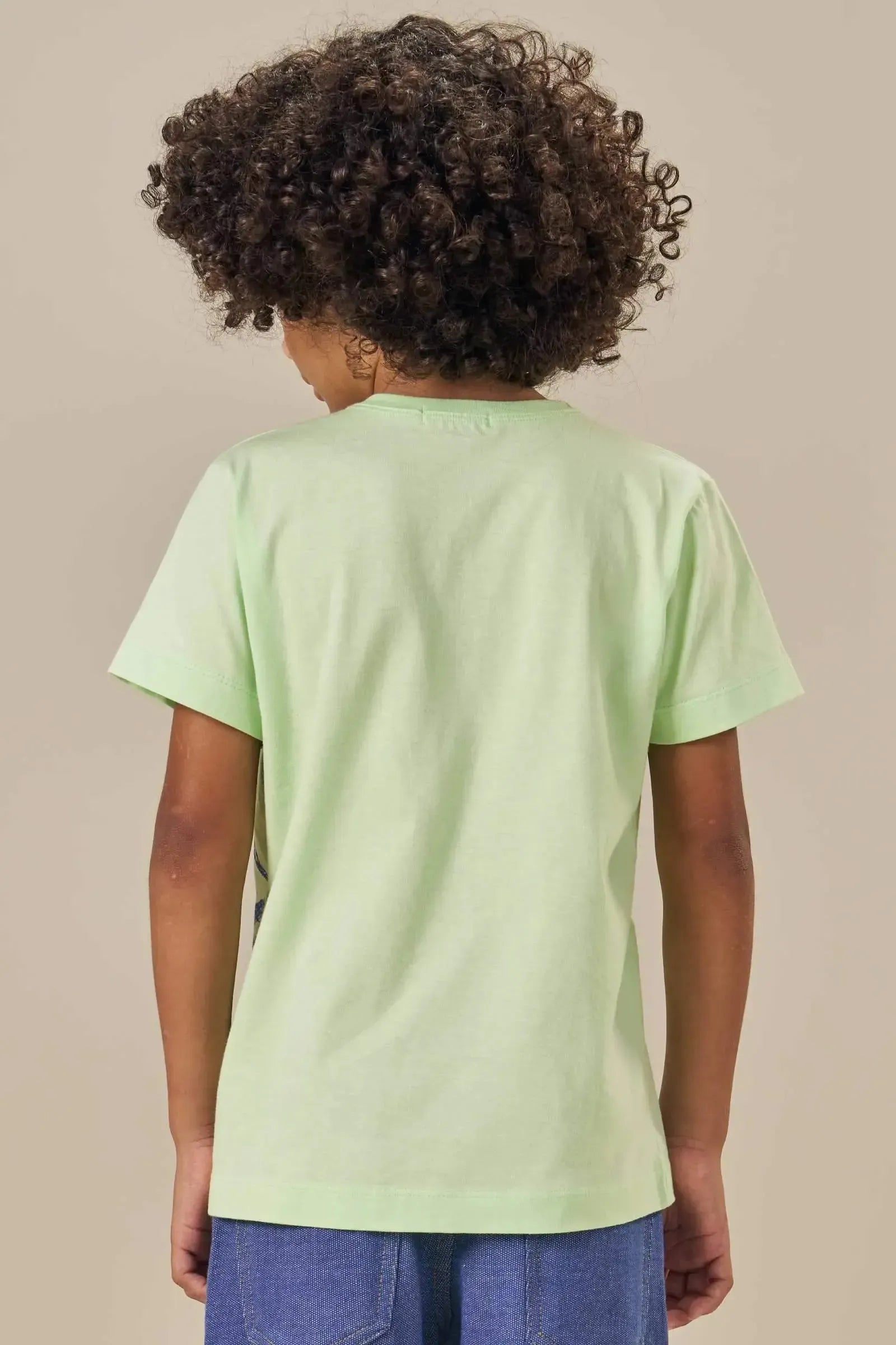 Camiseta em Meia Malha 83621 LucBoo Infantil Menino