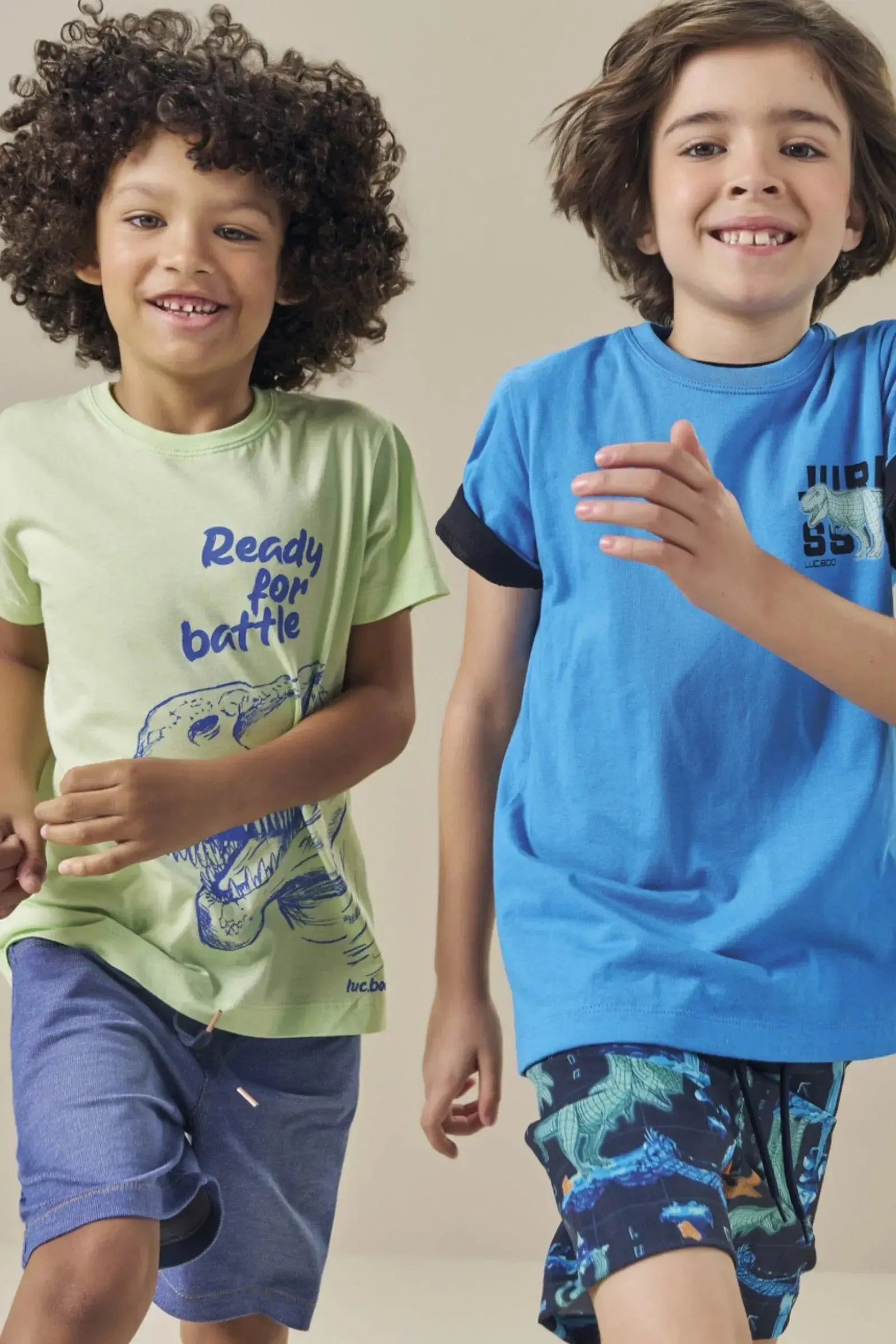 Camiseta em Meia Malha 83621 LucBoo Infantil Menino
