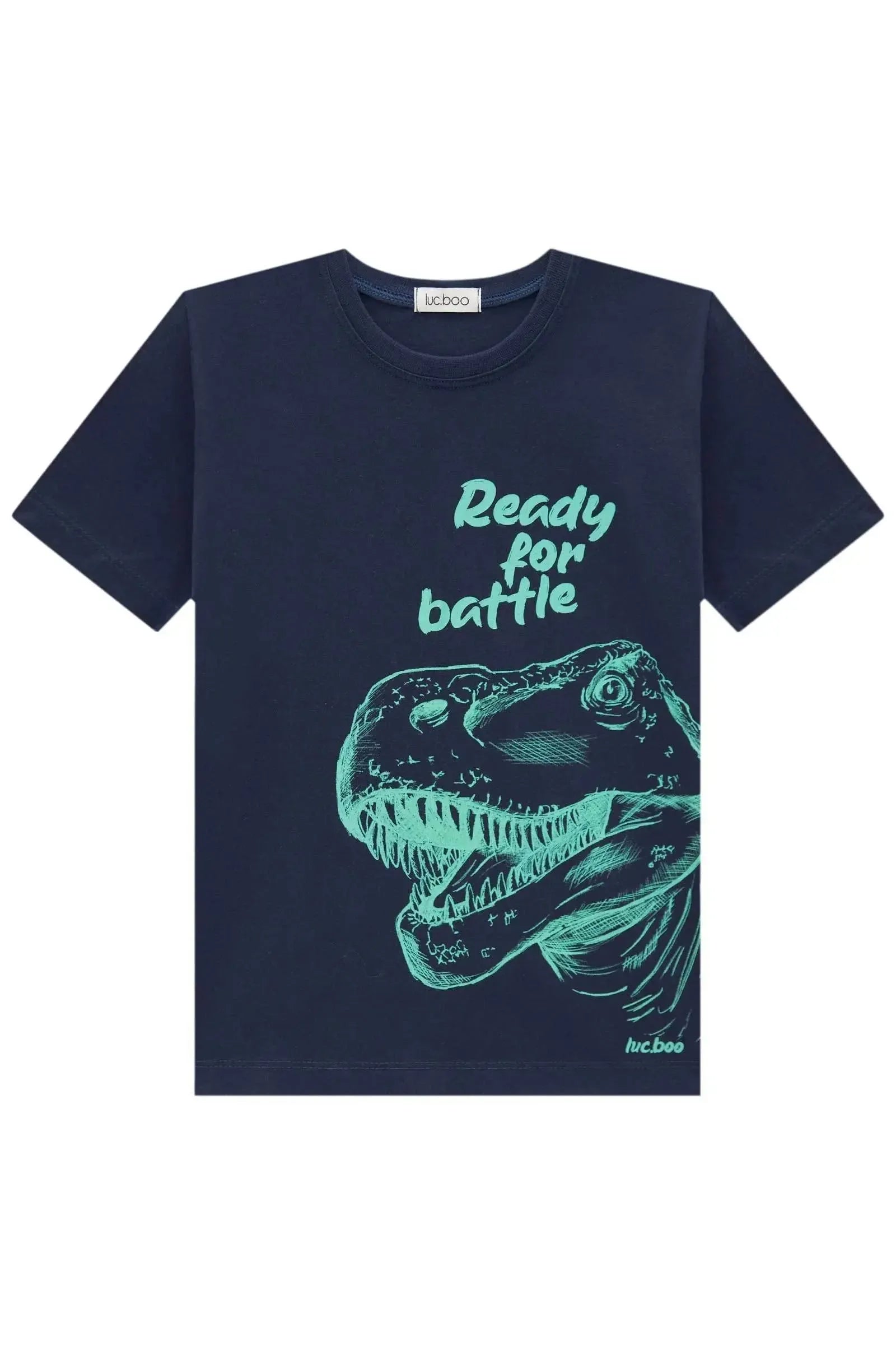Camiseta em Meia Malha 83621 LucBoo Infantil Menino