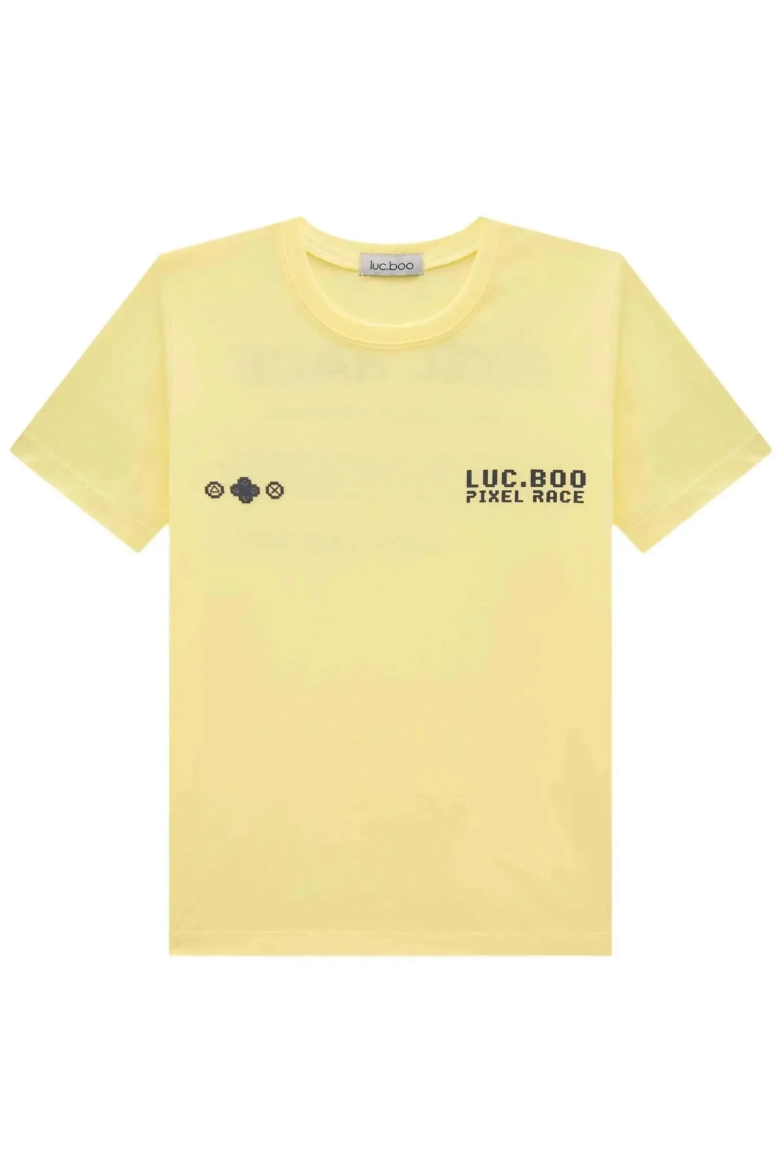 Camiseta em Meia Malha 84462 LucBoo Infantil Menino