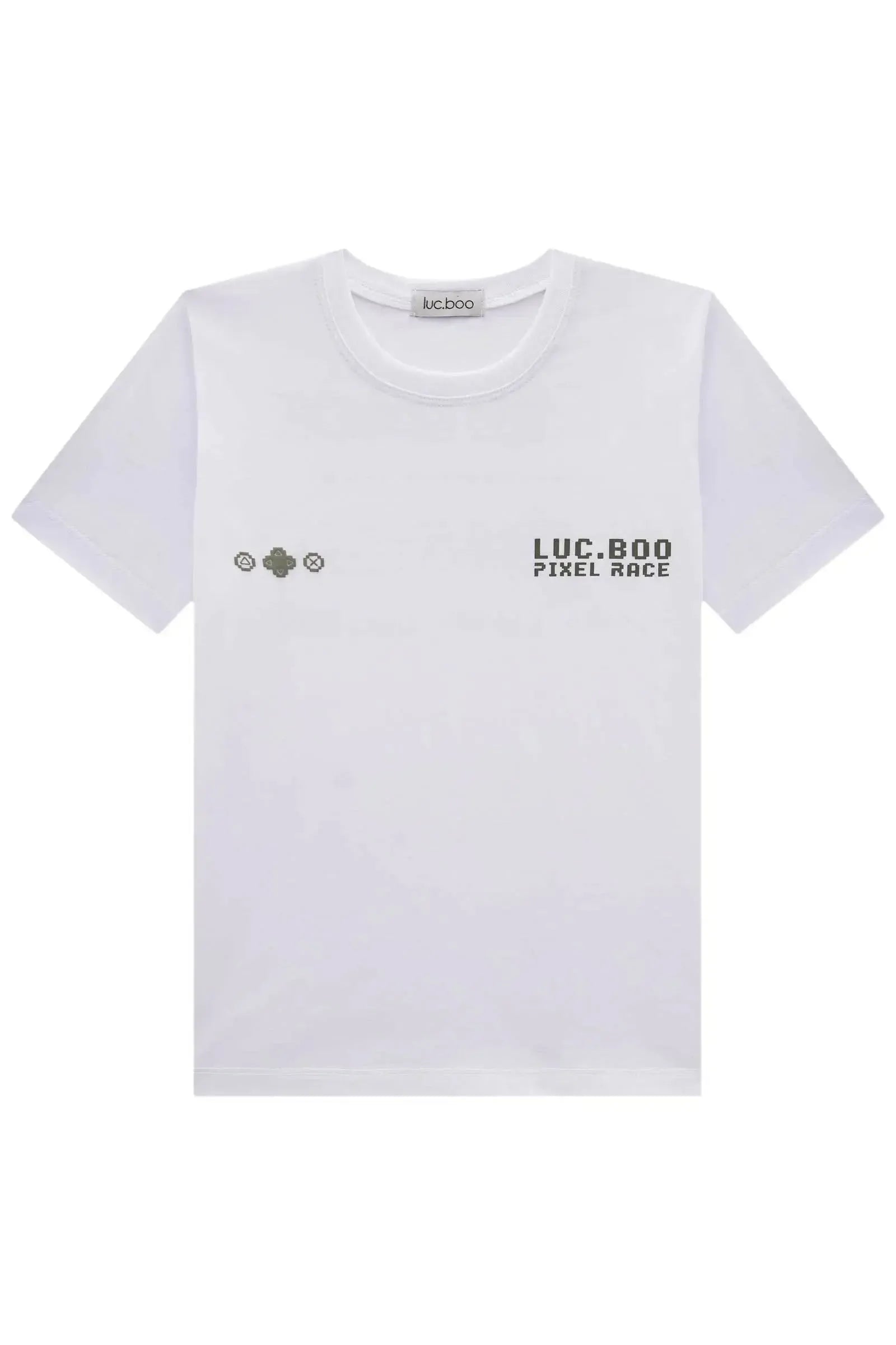 Camiseta em Meia Malha 84462 LucBoo Infantil Menino