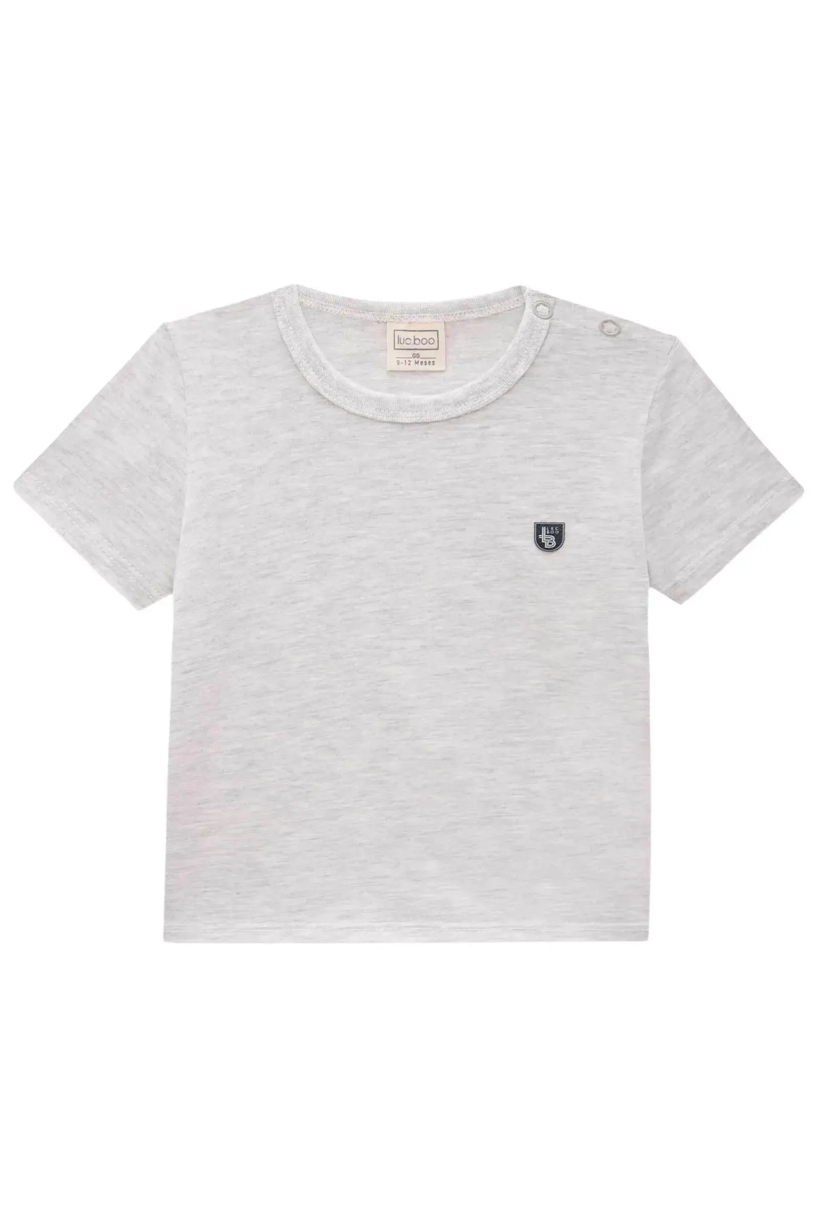 Camiseta em Meia Malha 84526 LucBoo Bebê Menino