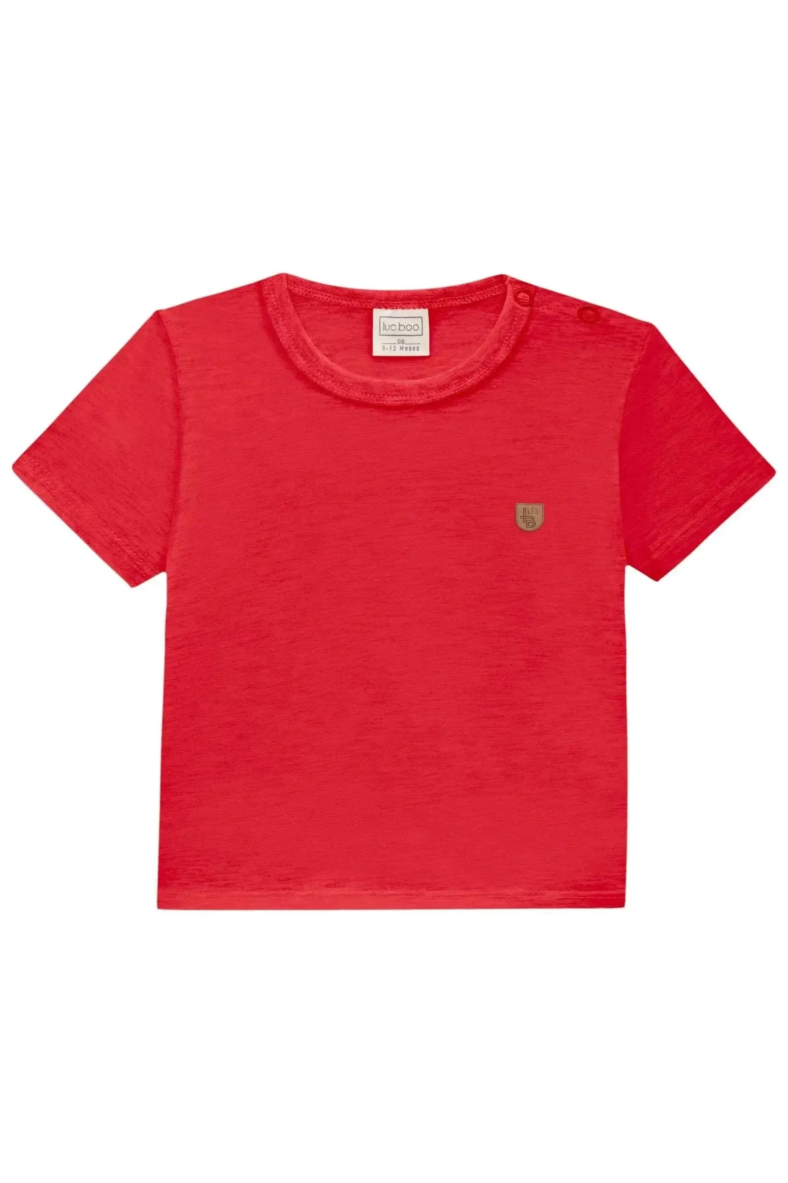 Camiseta em Meia Malha 84526 LucBoo Bebê Menino