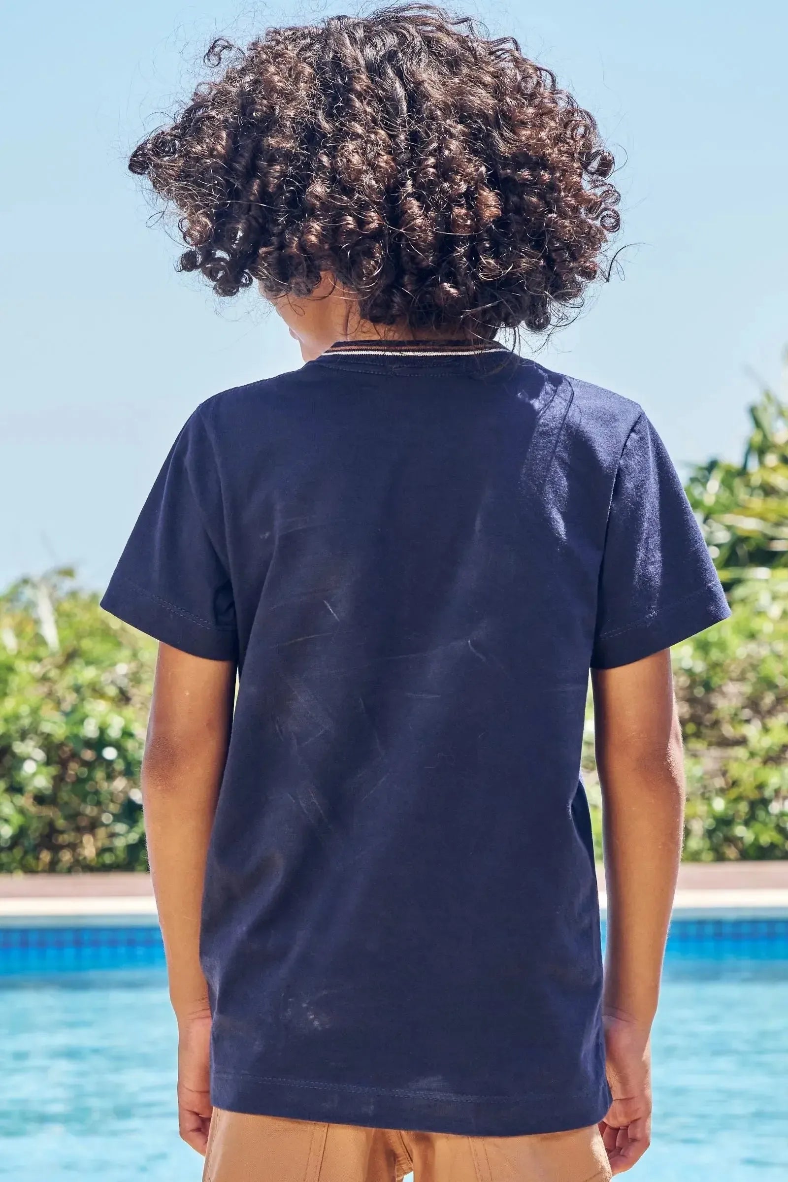 Camiseta em Meia Malha 84552 LucBoo Infantil Menino