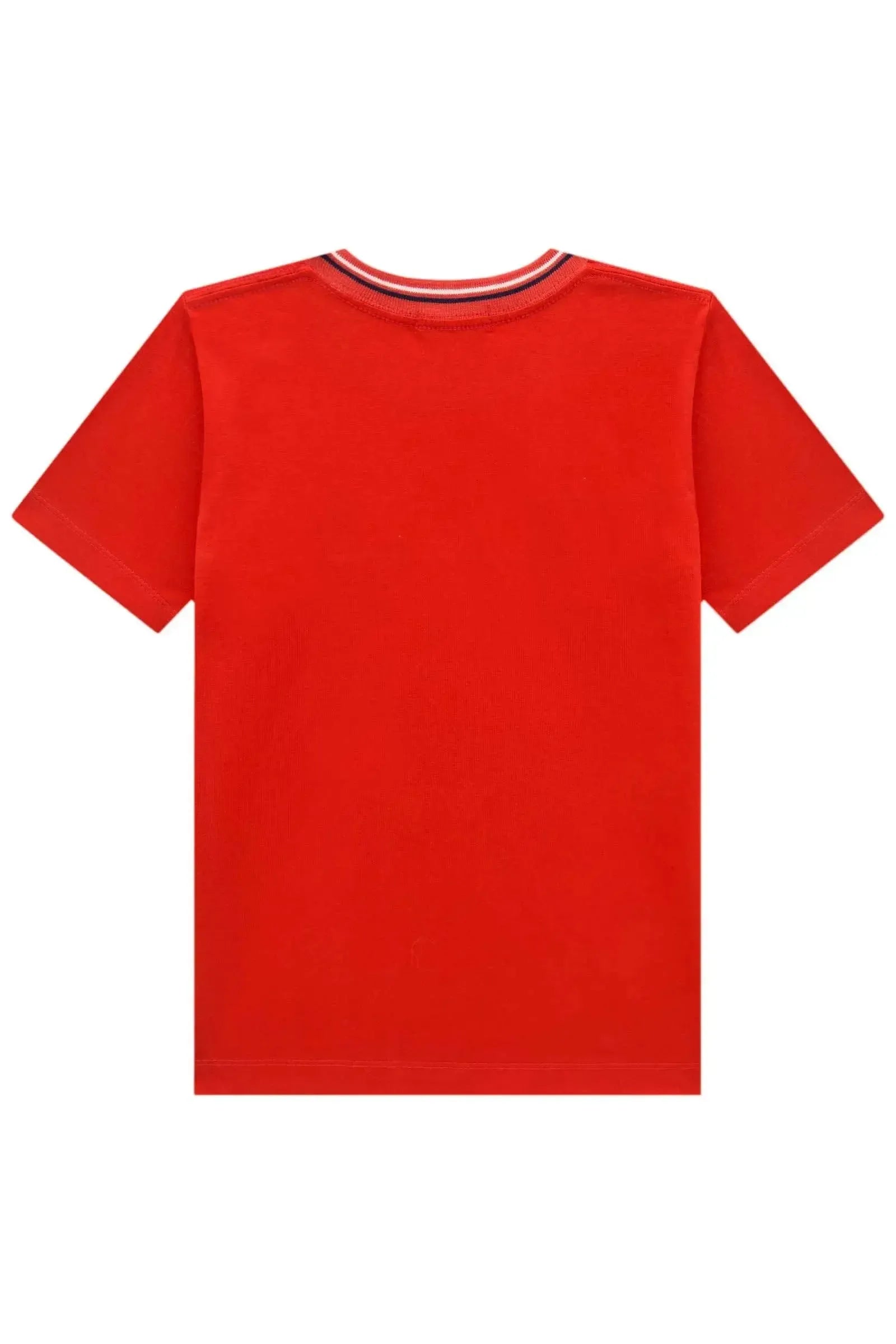 Camiseta em Meia Malha 84552 LucBoo Infantil Menino