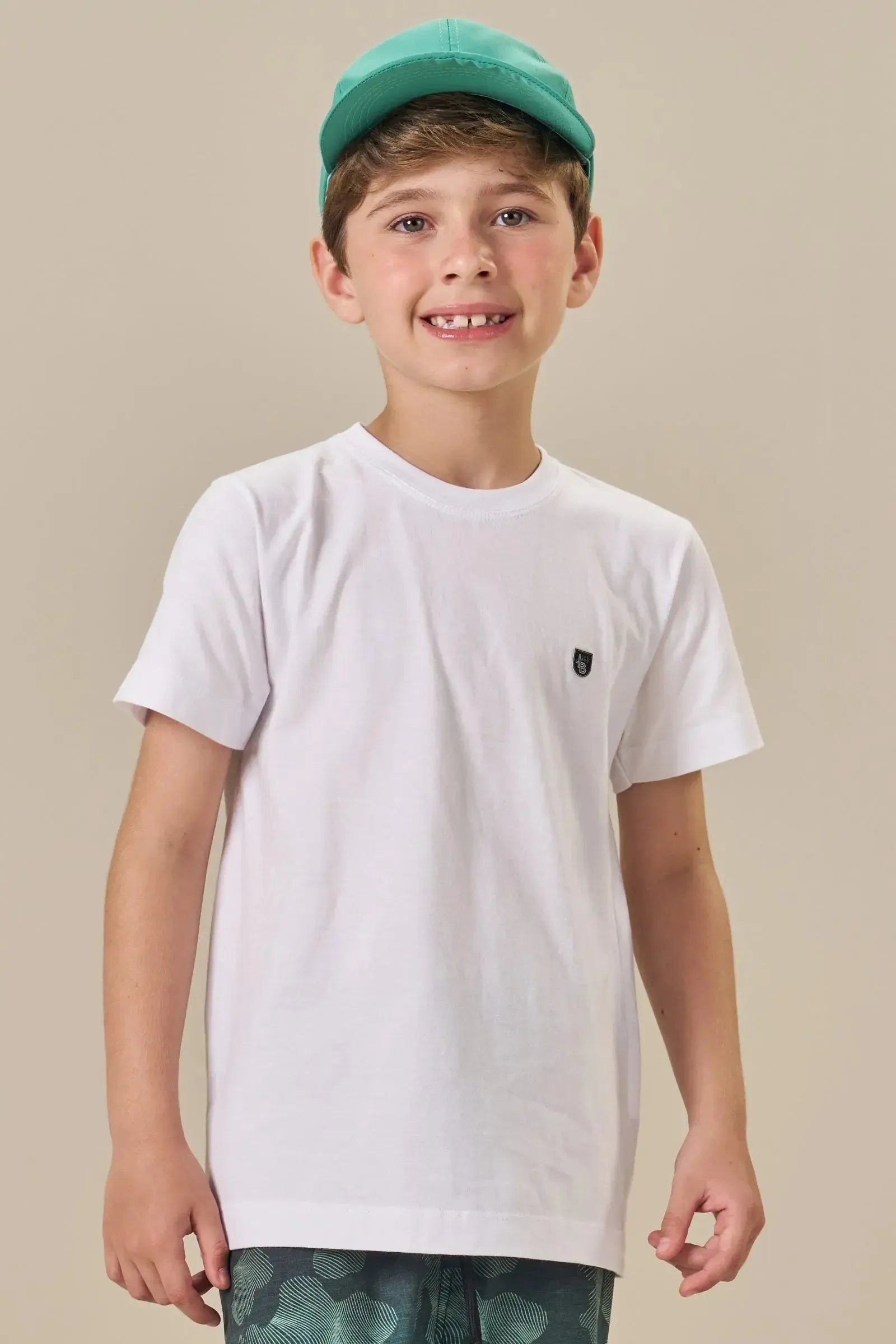Camiseta em Meia Malha 84838 LucBoo Infantil Menino