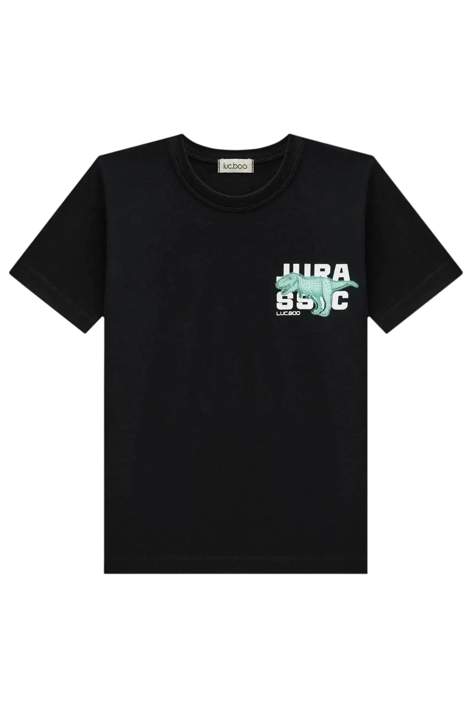 Camiseta em Meia Malha 85108 LucBoo Infantil Menino