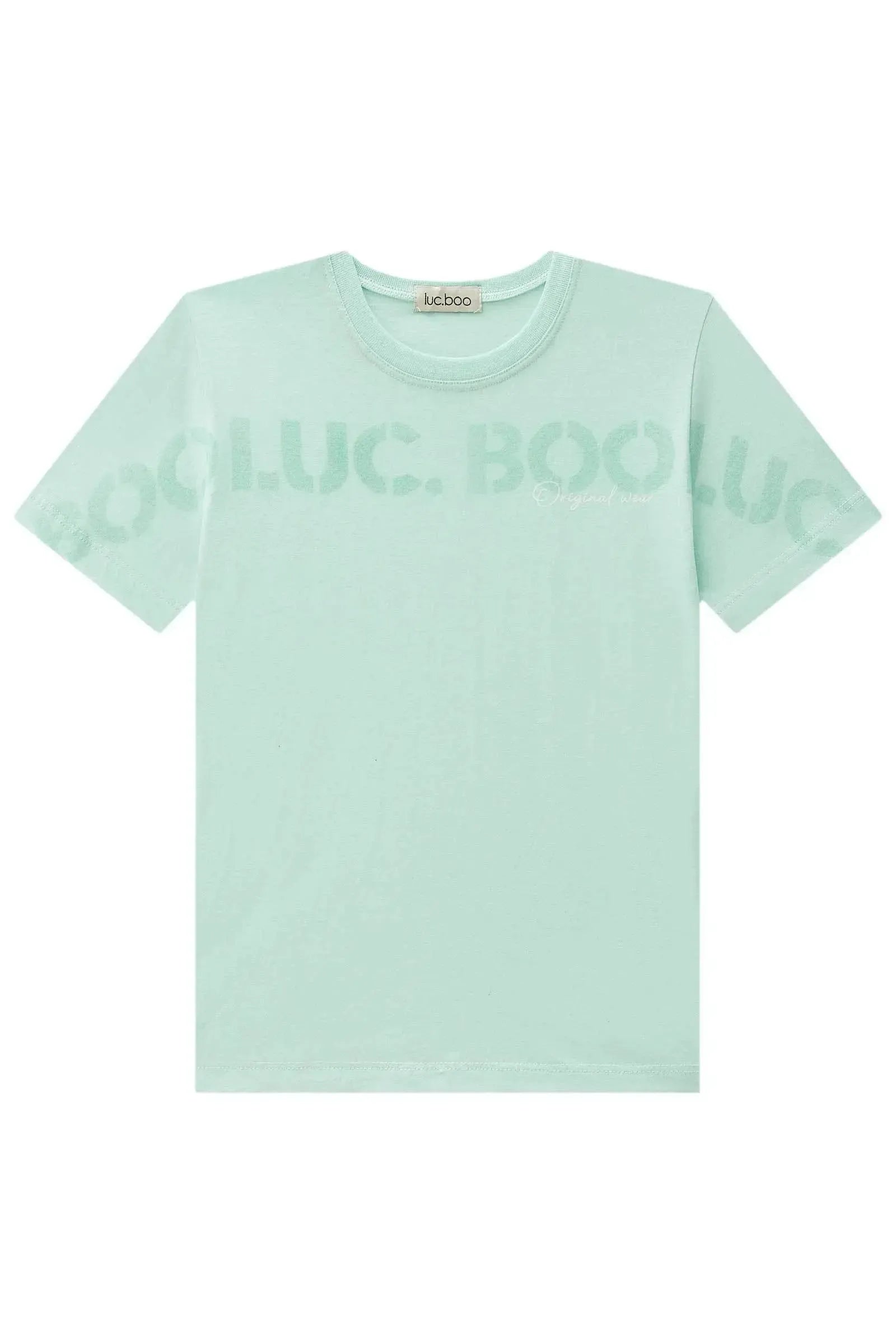 Camiseta em Meia Malha 86549 LucBoo Infantil Menino
