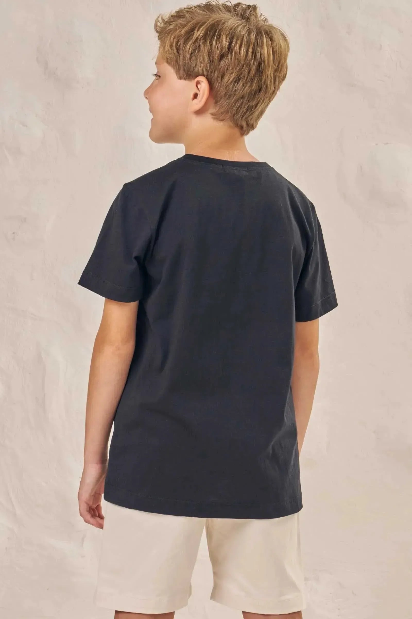 Camiseta em Meia Malha 86549 LucBoo Infantil Menino