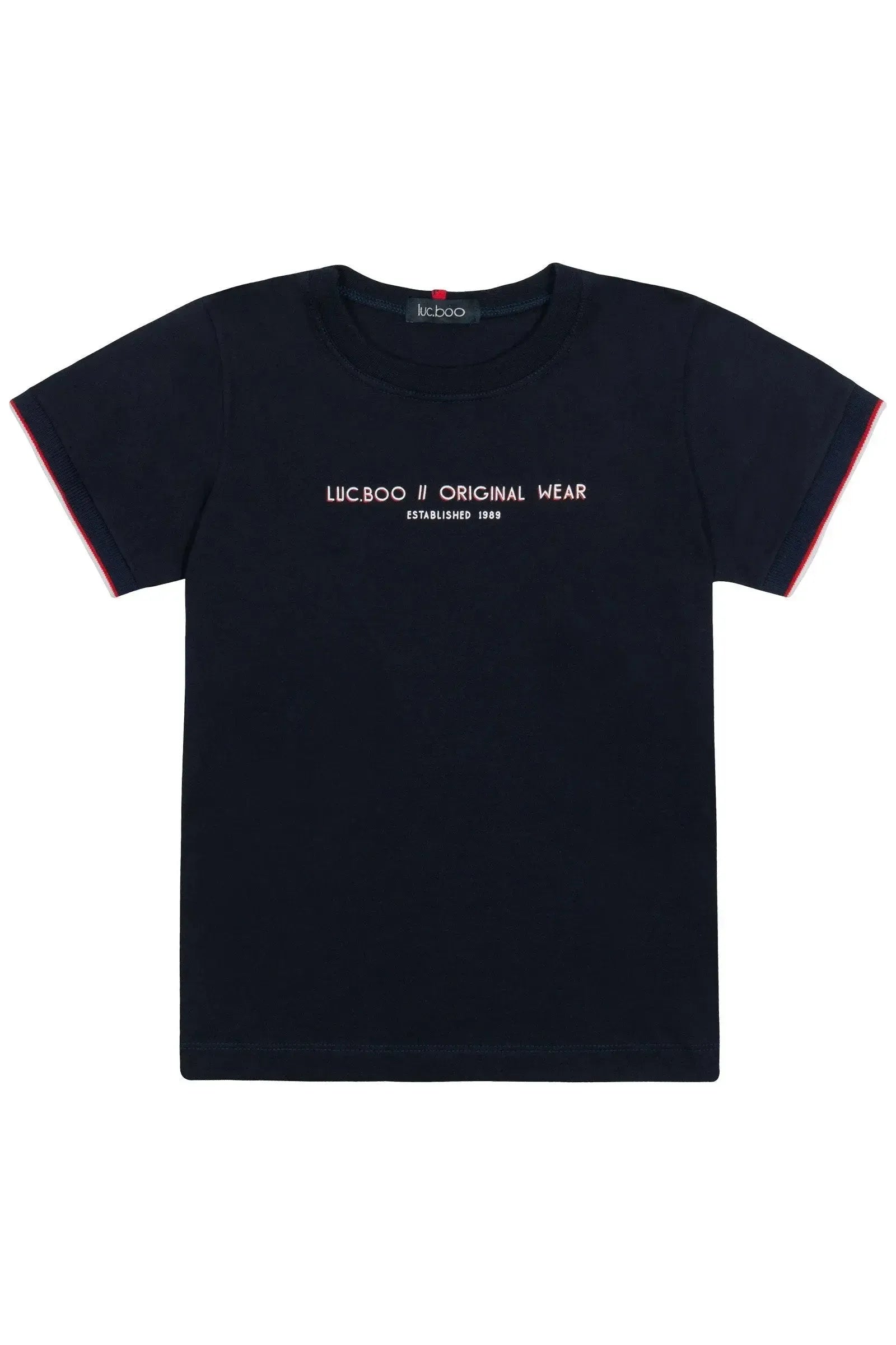 Camiseta em Meia Malha 87287 LucBoo Infantil Menino