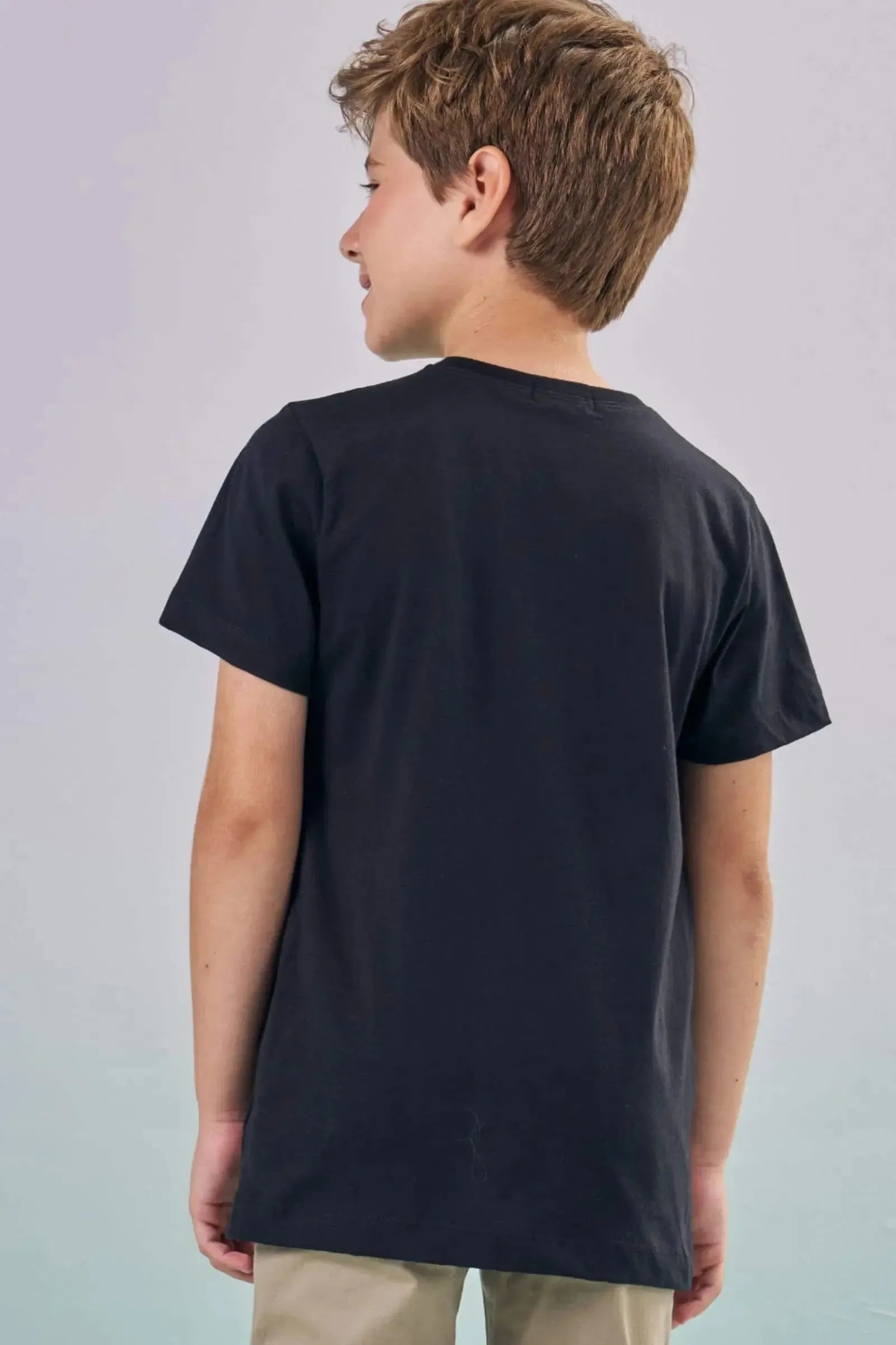 Camiseta em Meia Malha 87289 LucBoo Infantil Menino