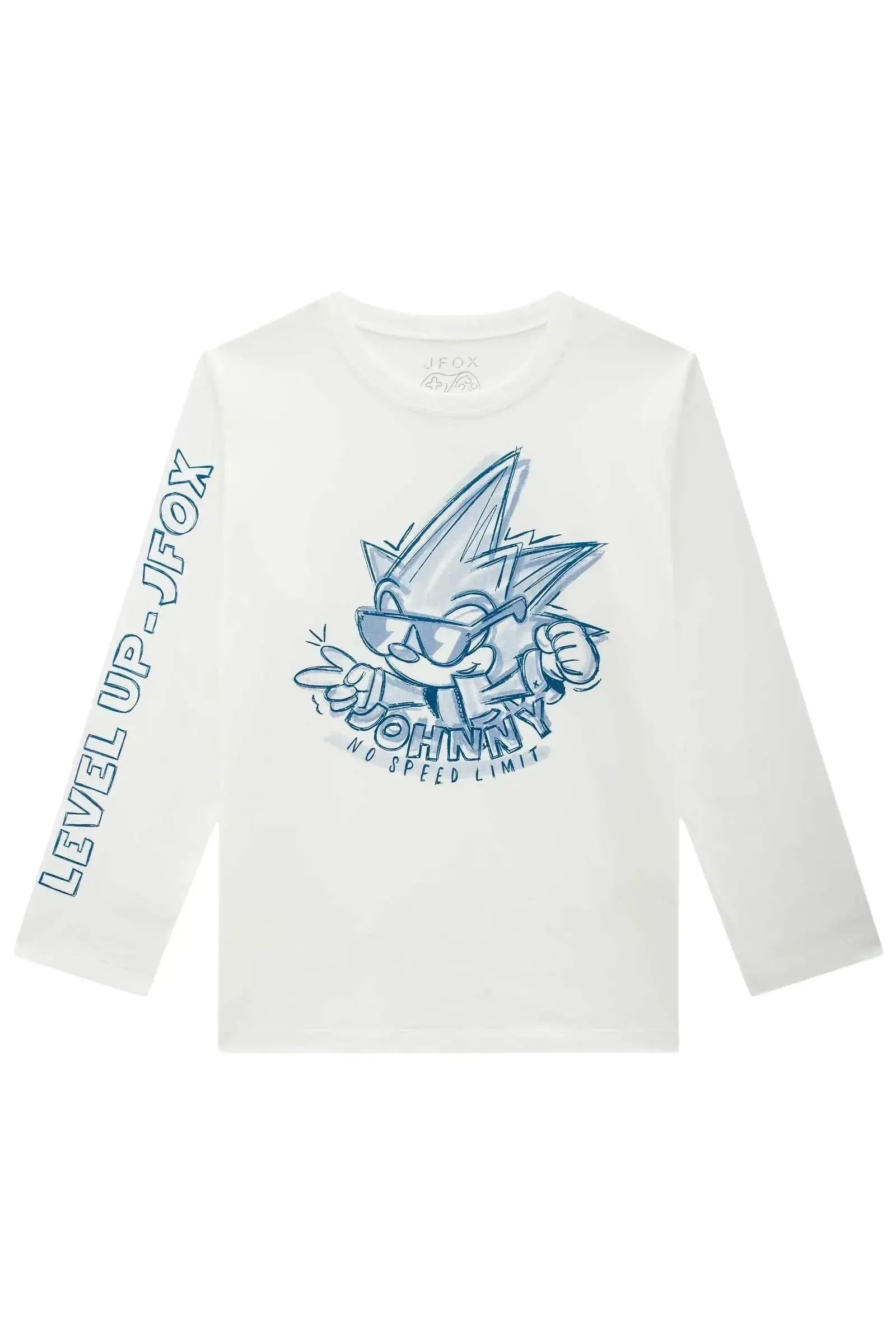 Camiseta em Meia Malha 89118 Johnny Fox Teen Menino