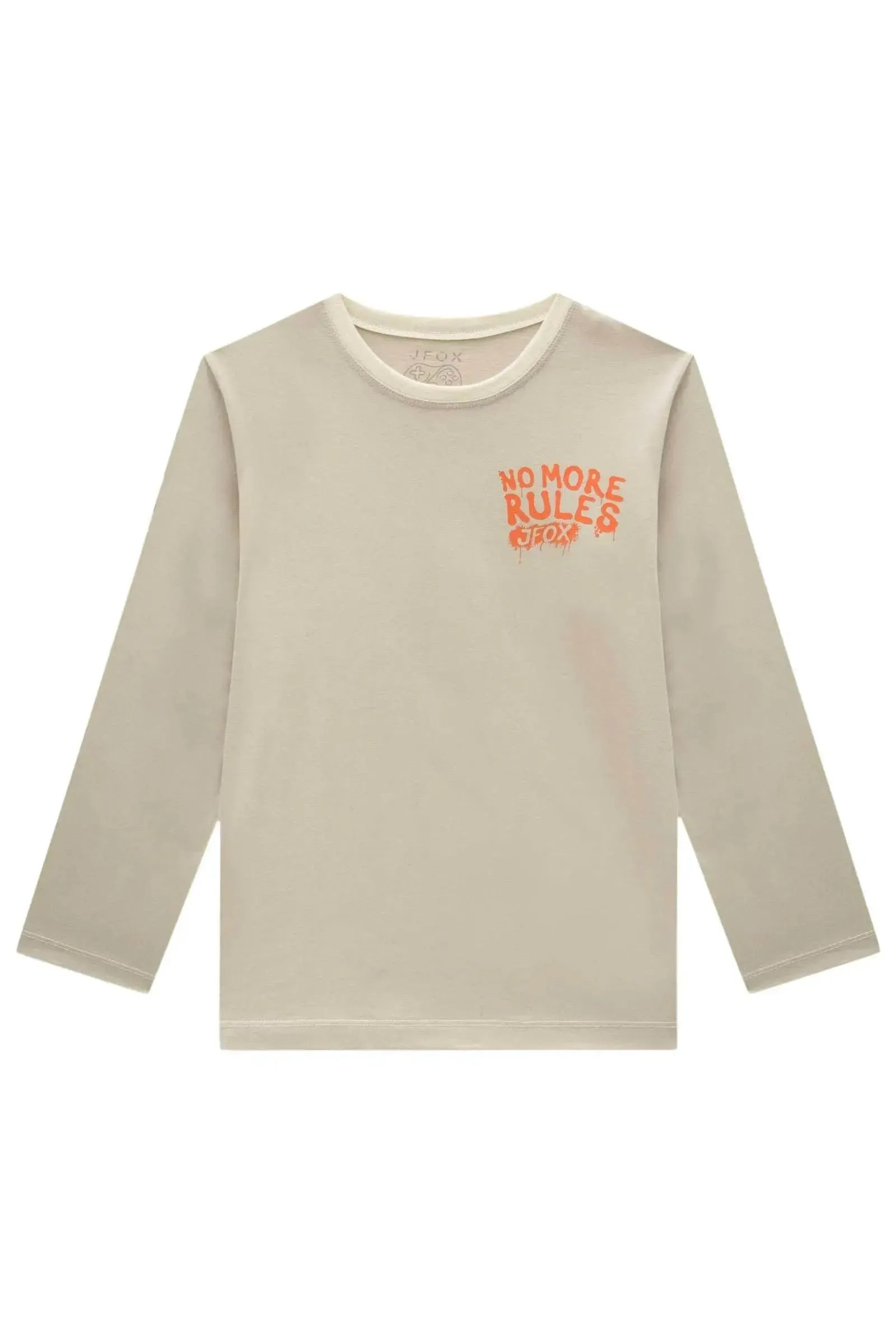 Camiseta em Meia Malha 89126 Johnny Fox Teen Menino