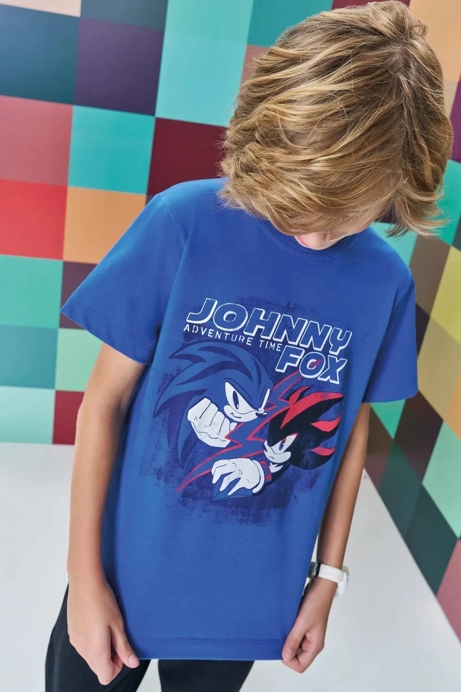 Camiseta em Meia Malha 89128 Johnny Fox Teen Menino