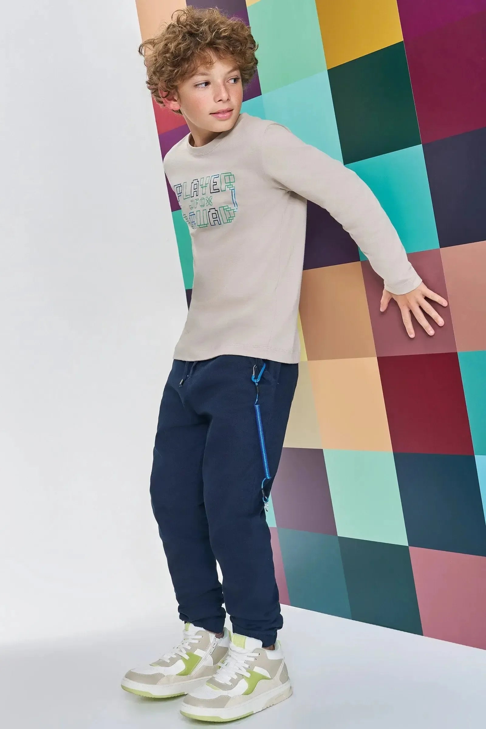 Camiseta em Meia Malha 89134 Johnny Fox Teen Menino