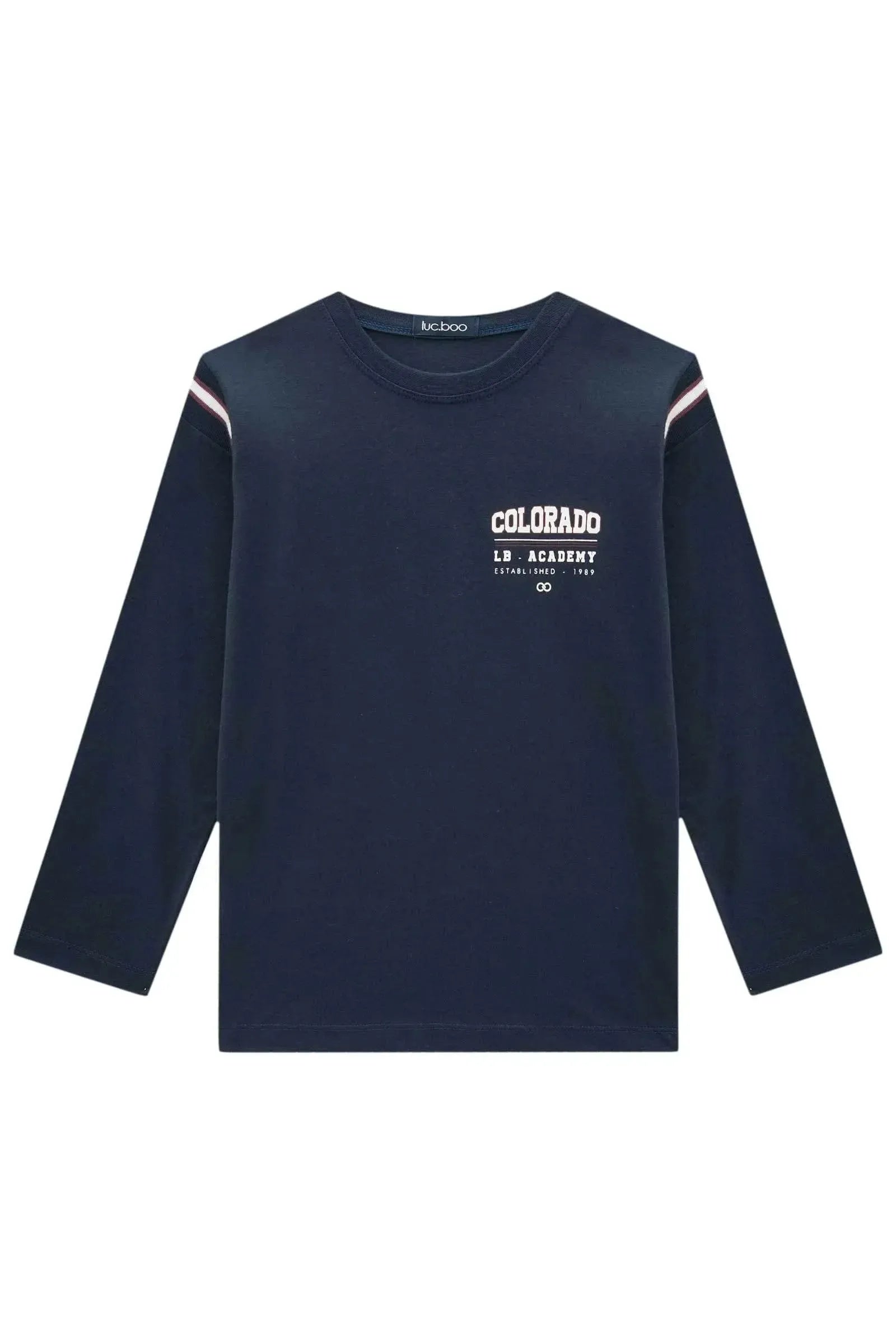 Camiseta em Meia Malha 89266 LucBoo Infantil Menino