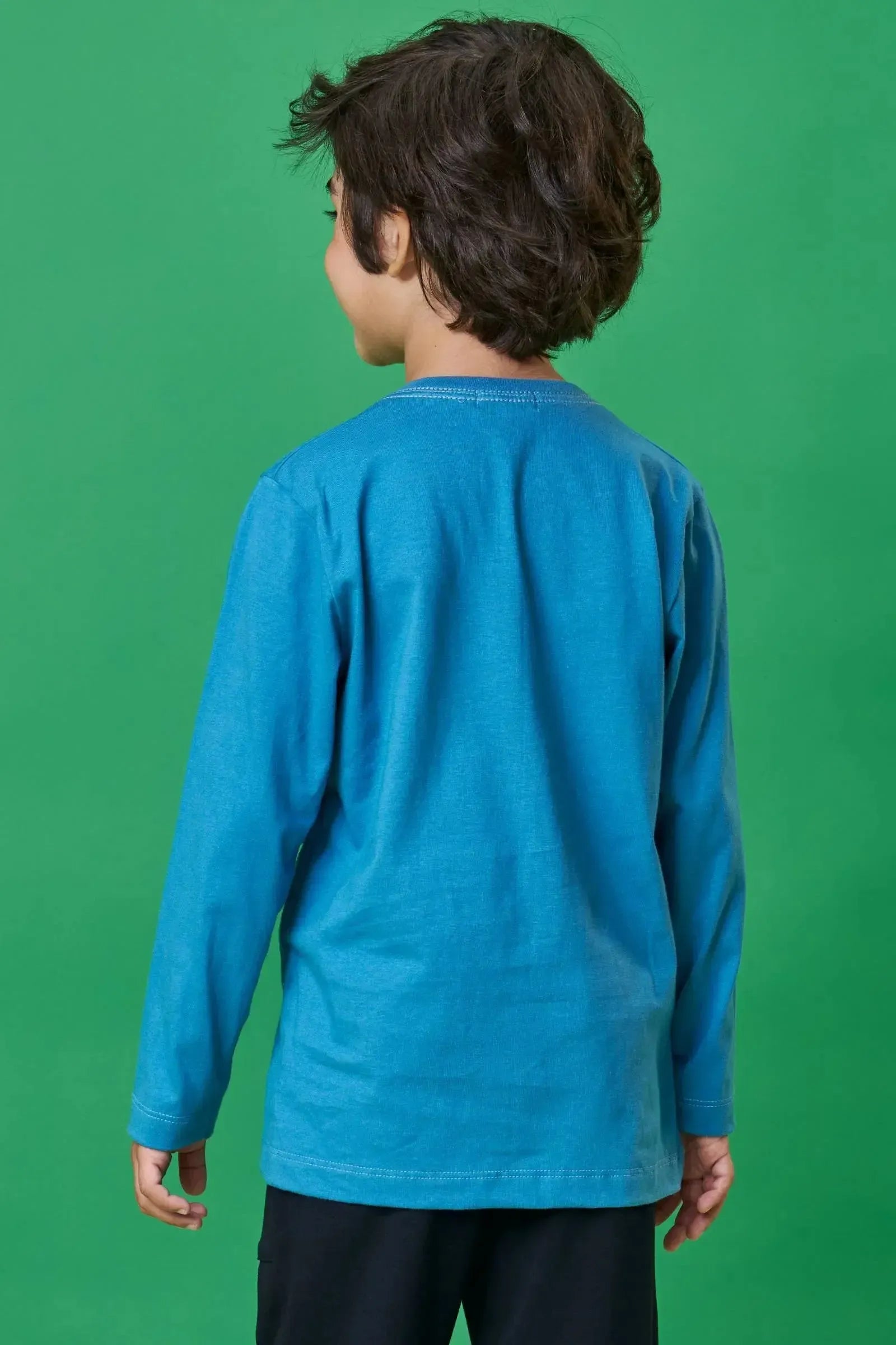 Camiseta em Meia Malha 90719 LucBoo Infantil Menino