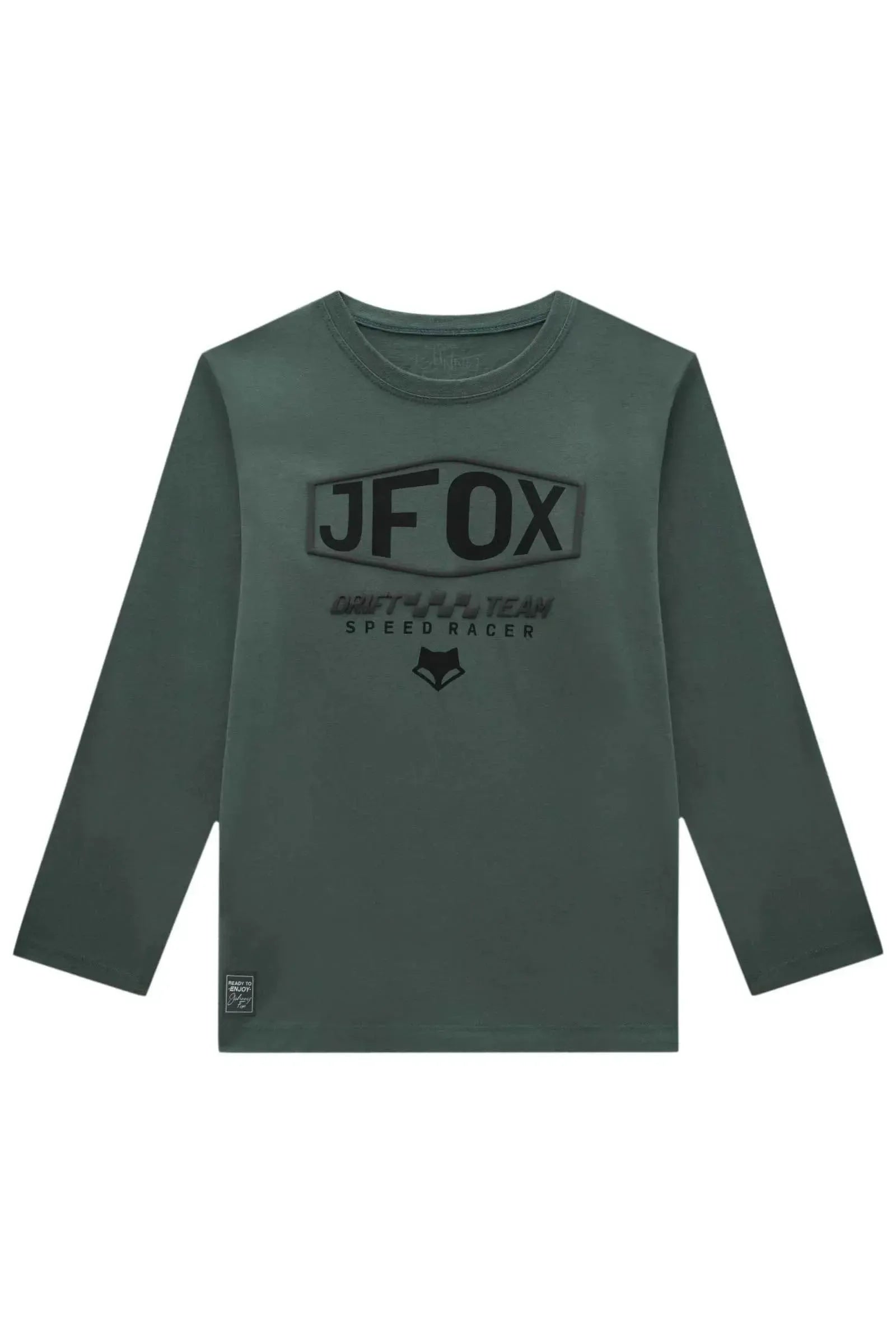 Camiseta em Meia Malha 90941 Johnny Fox Teen Menino