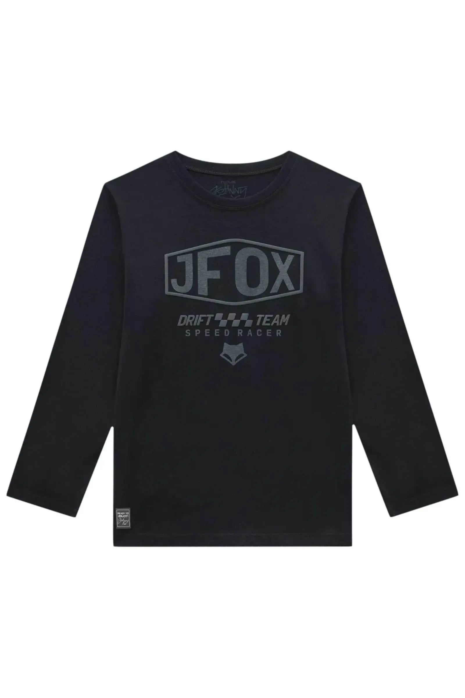Camiseta em Meia Malha 90941 Johnny Fox Teen Menino