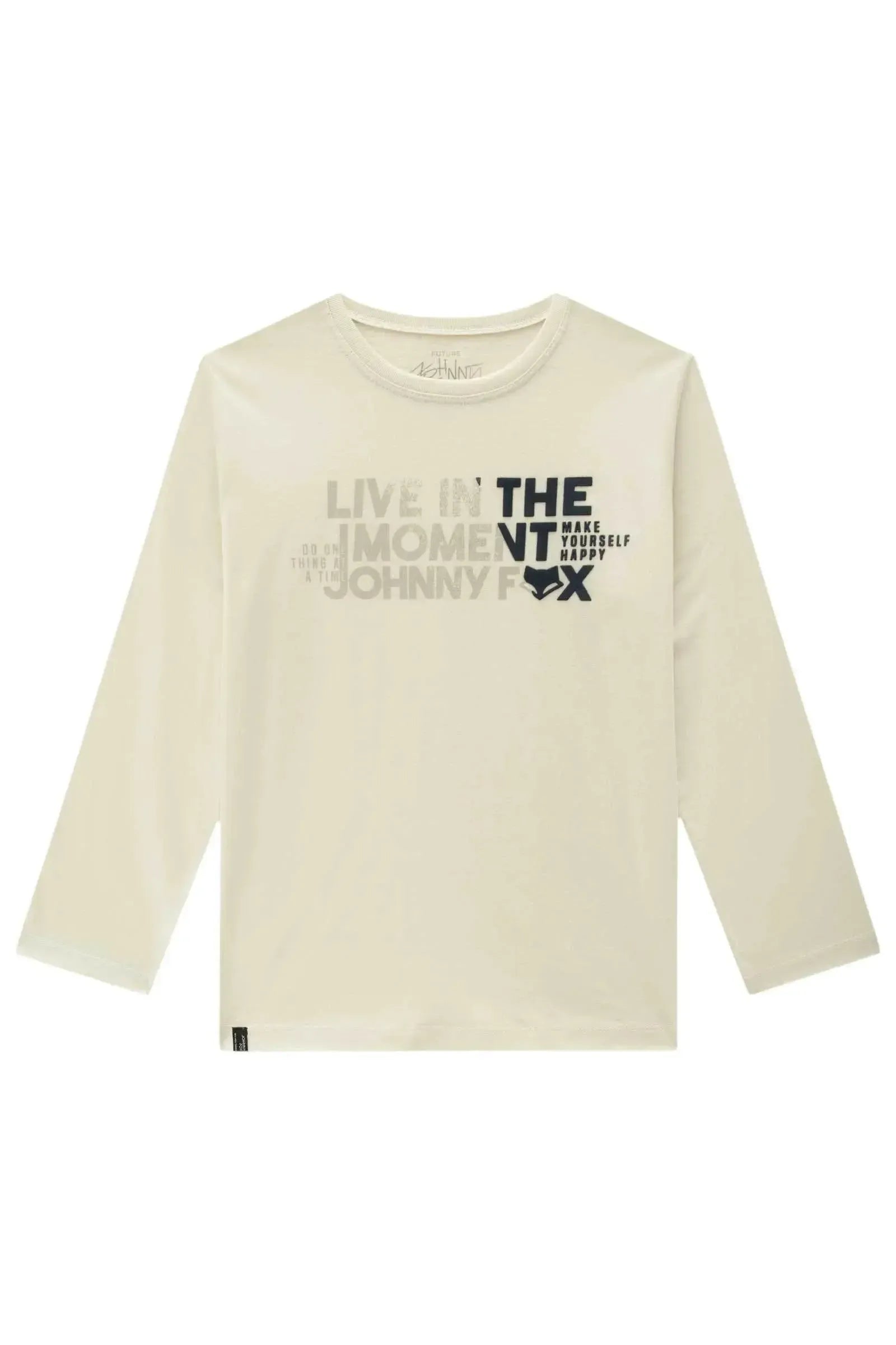 Camiseta em Meia Malha 92253 Johnny Fox Teen Menino