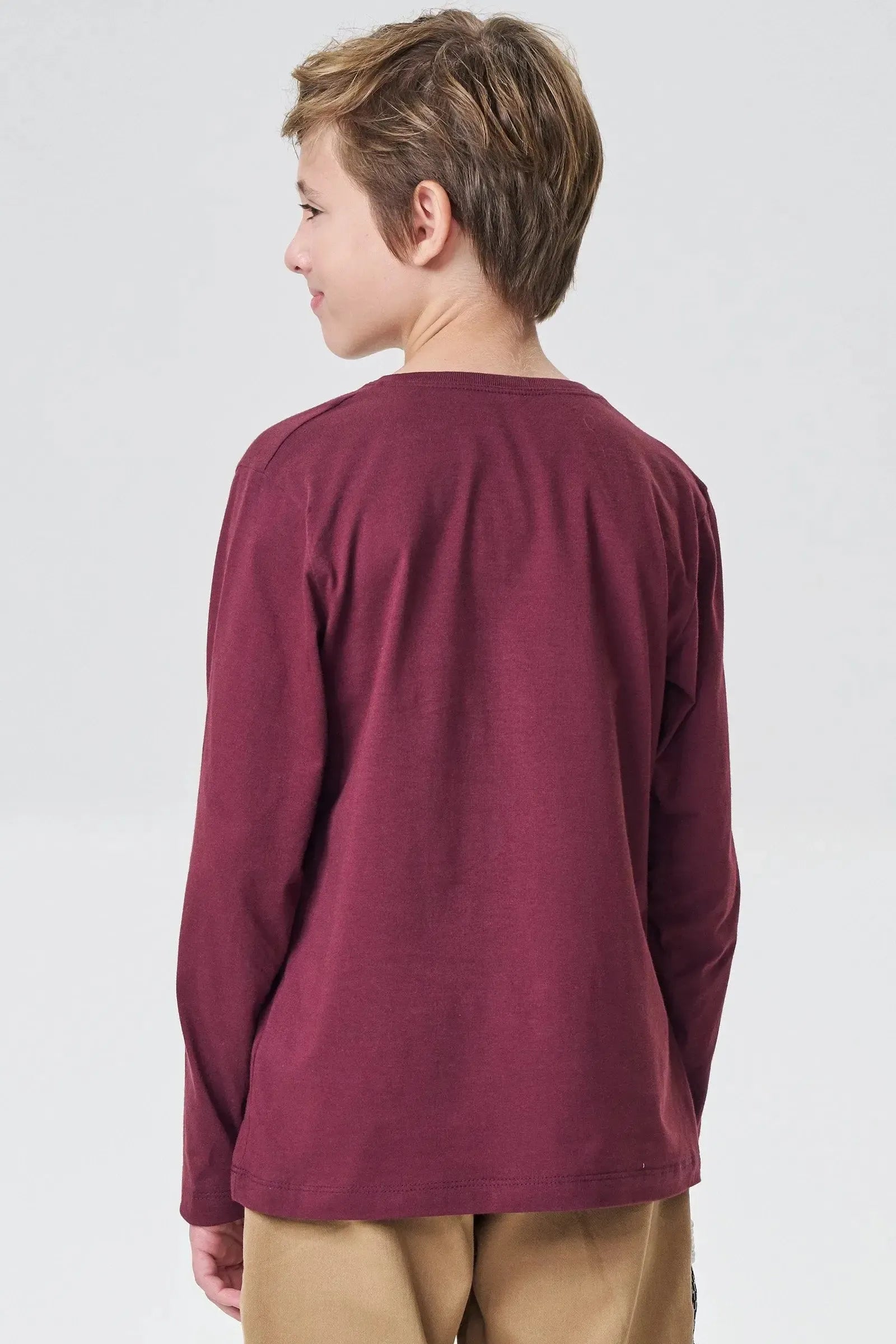 Camiseta em Meia Malha 92253 Johnny Fox Teen Menino